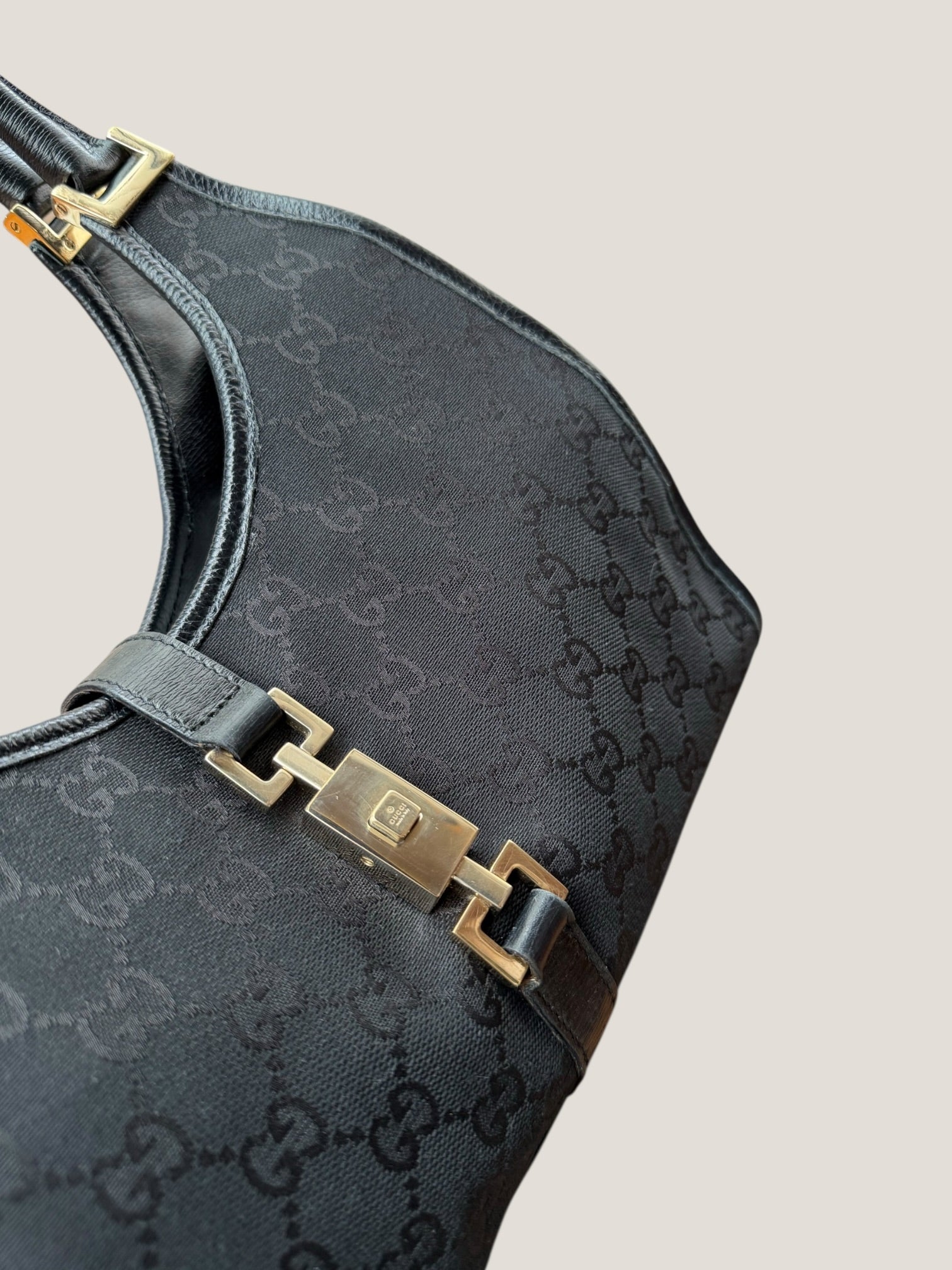 Gucci Jackie GG Canvas Nera