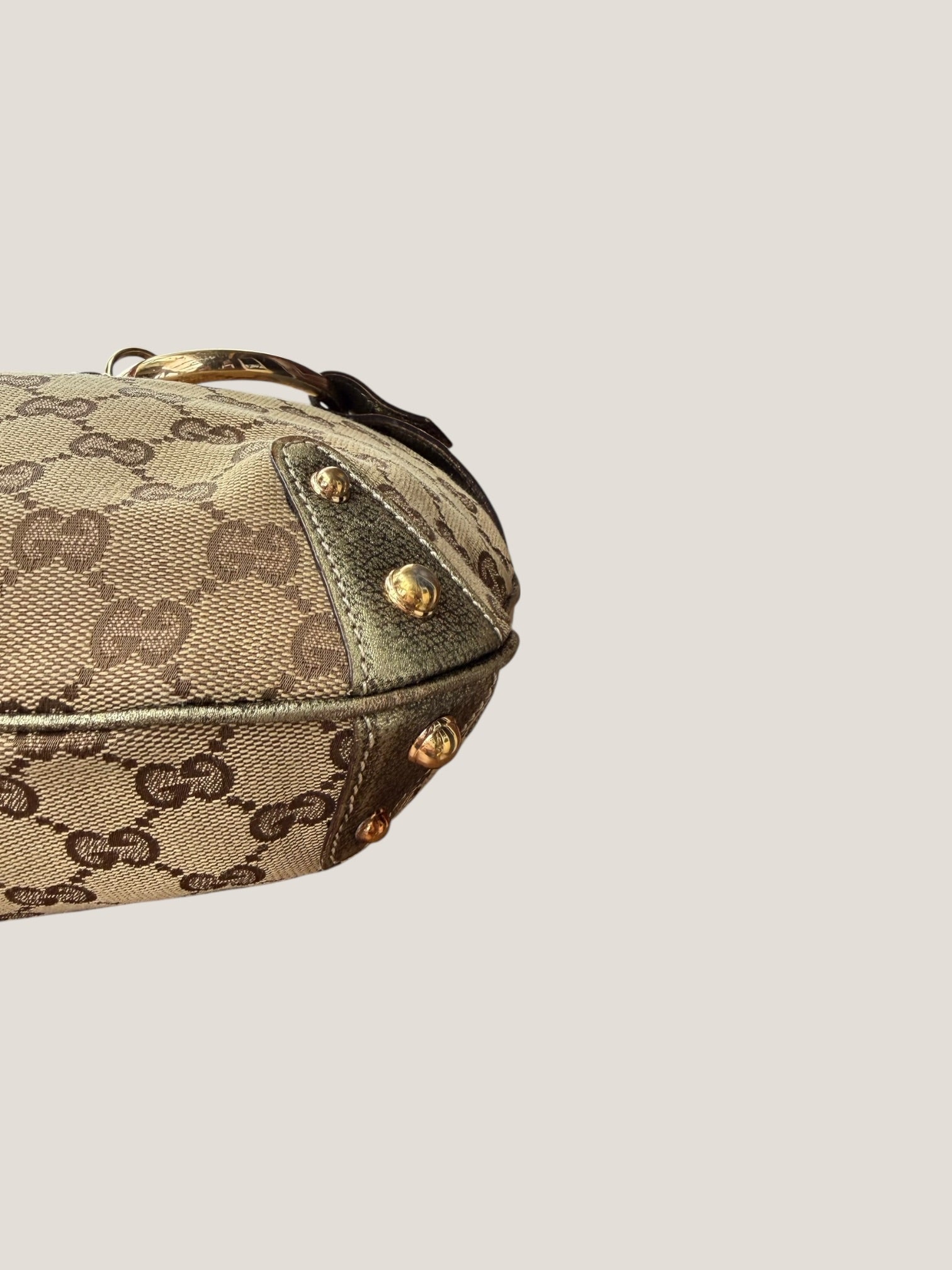 Gucci Hobo Horsebit Metallizzata