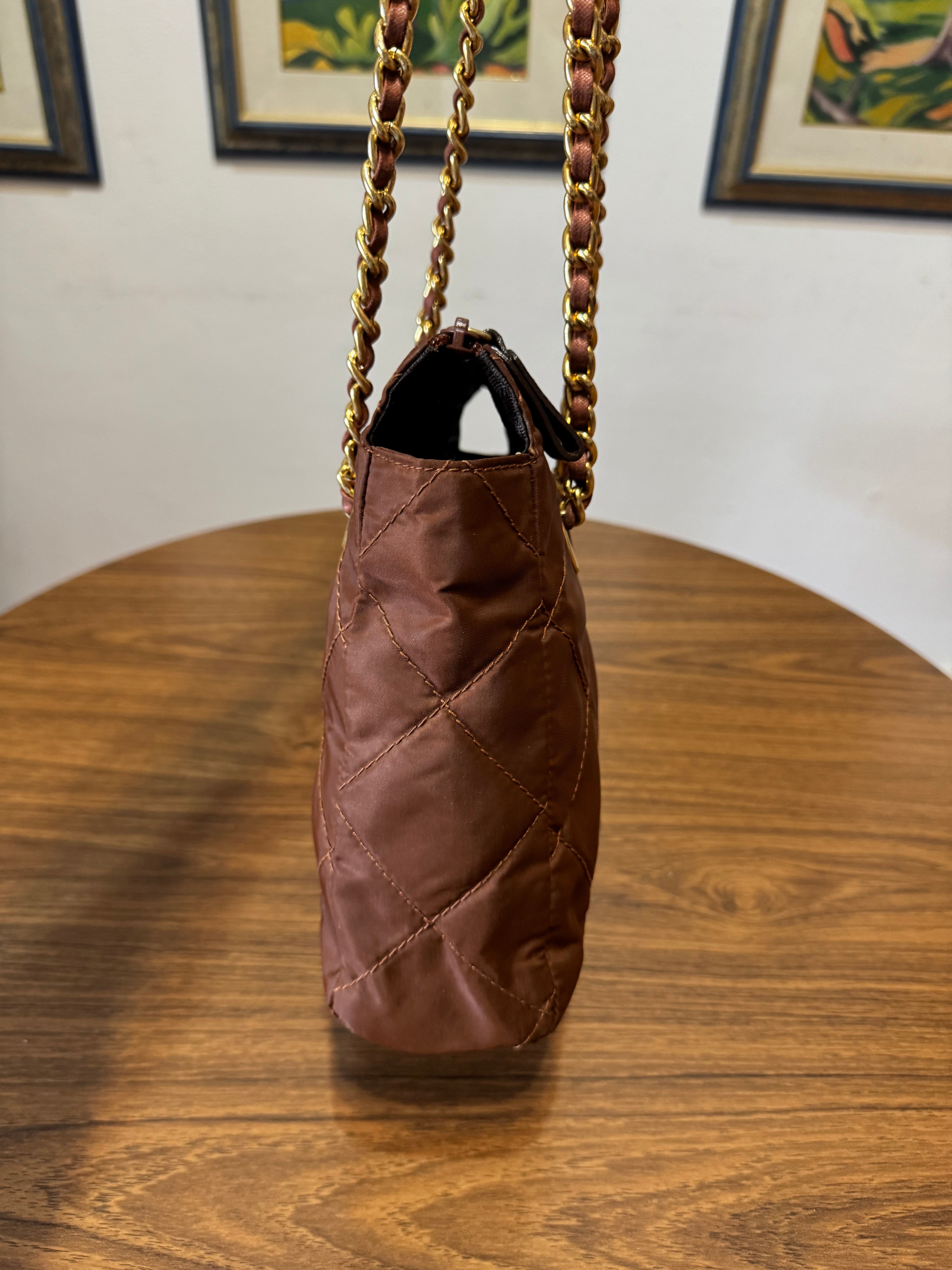 Prada chain bag