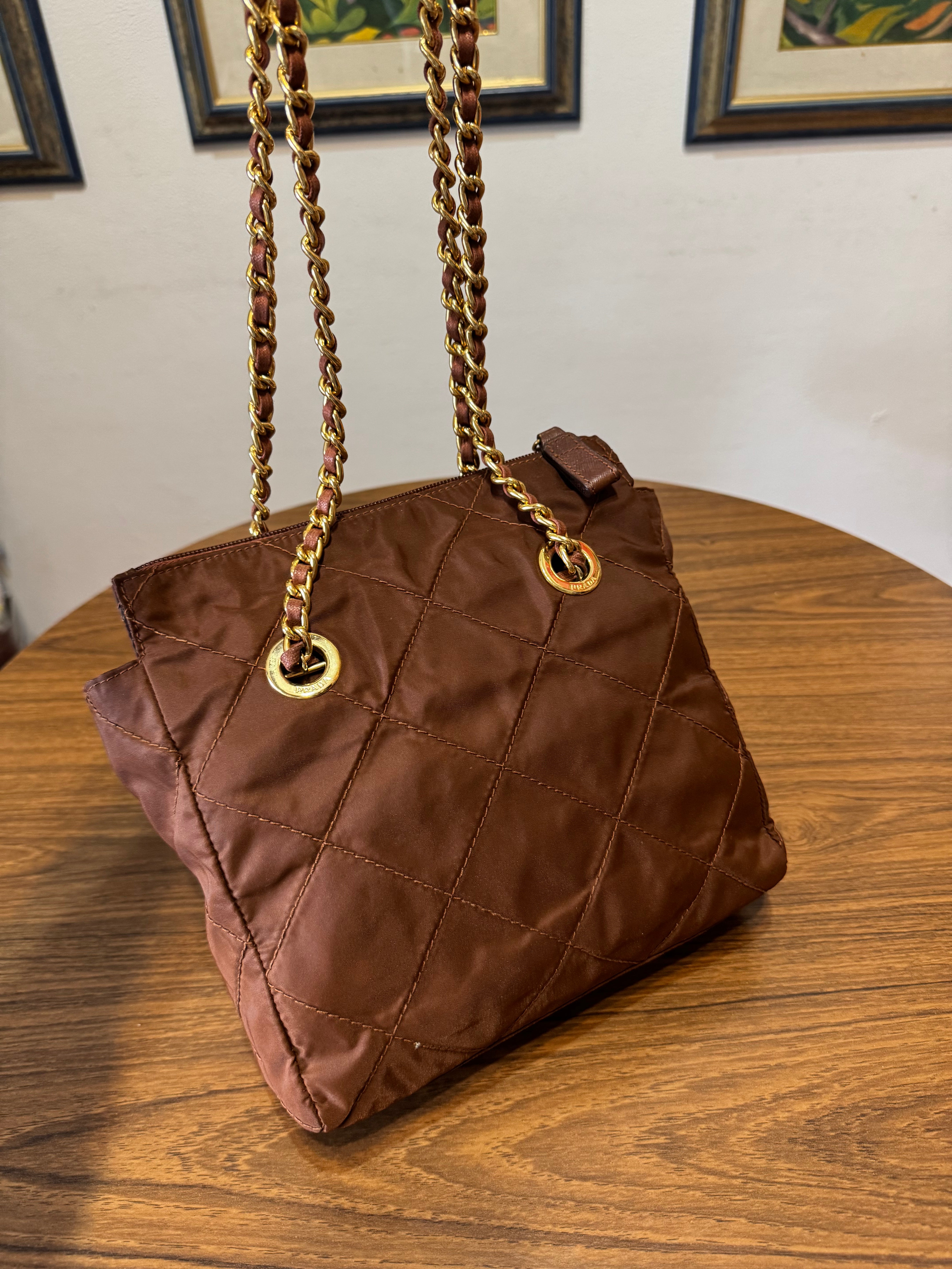 Prada chain bag