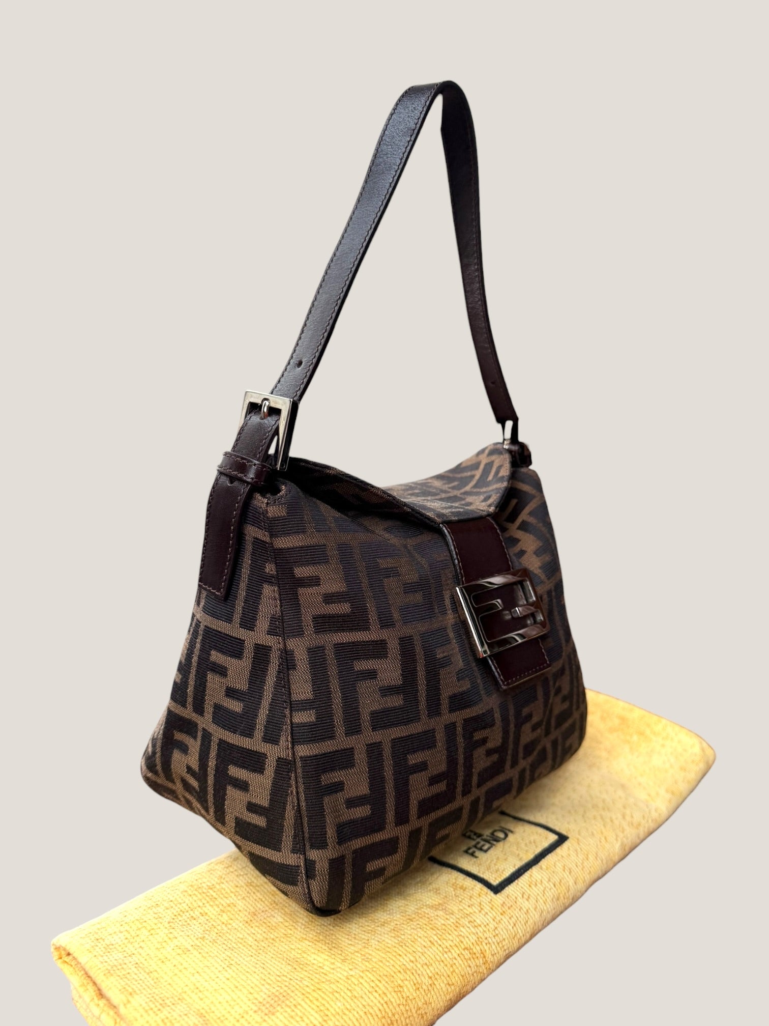 Fendi Baguette Double Flap