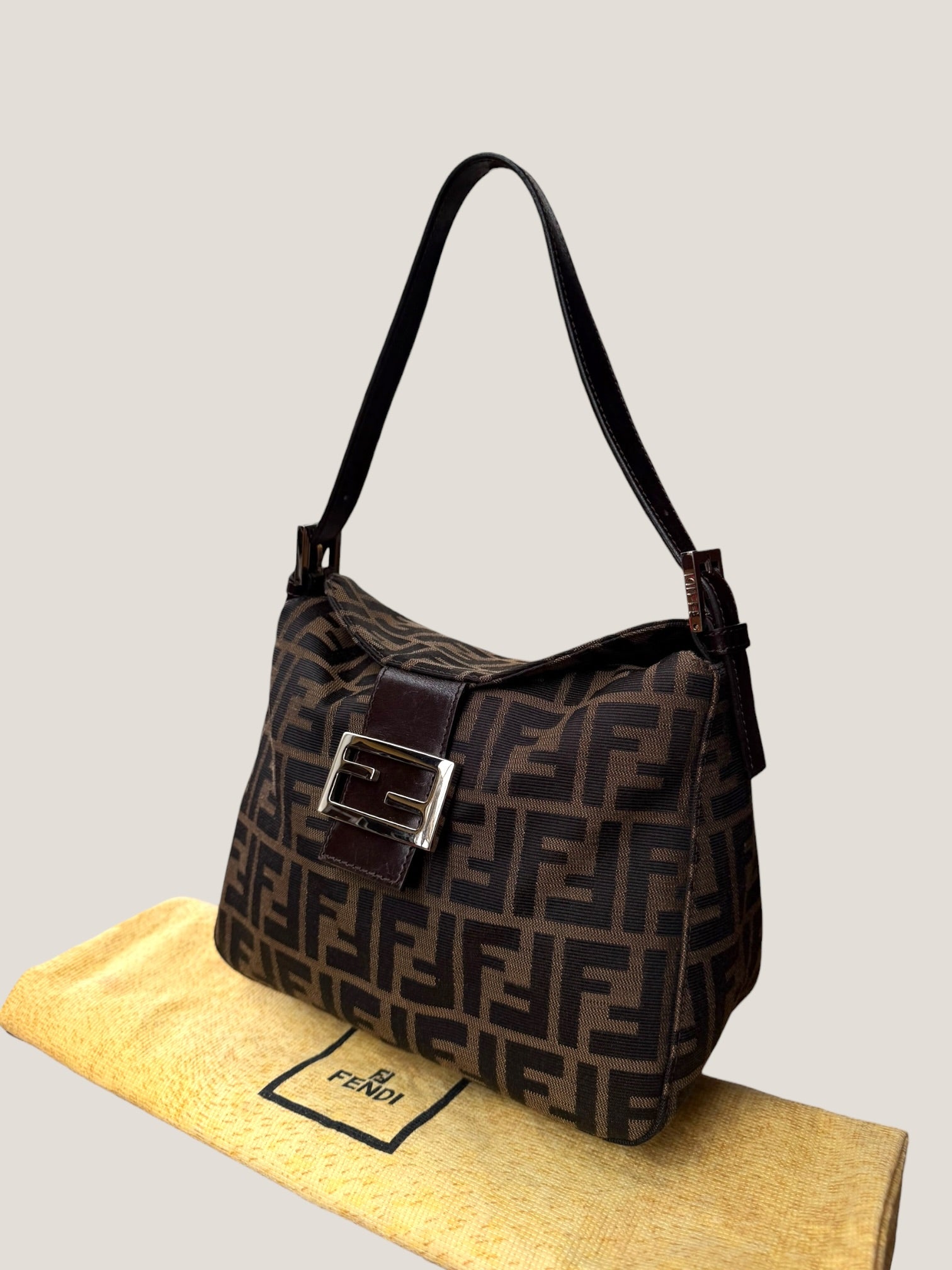 Fendi Baguette Double Flap