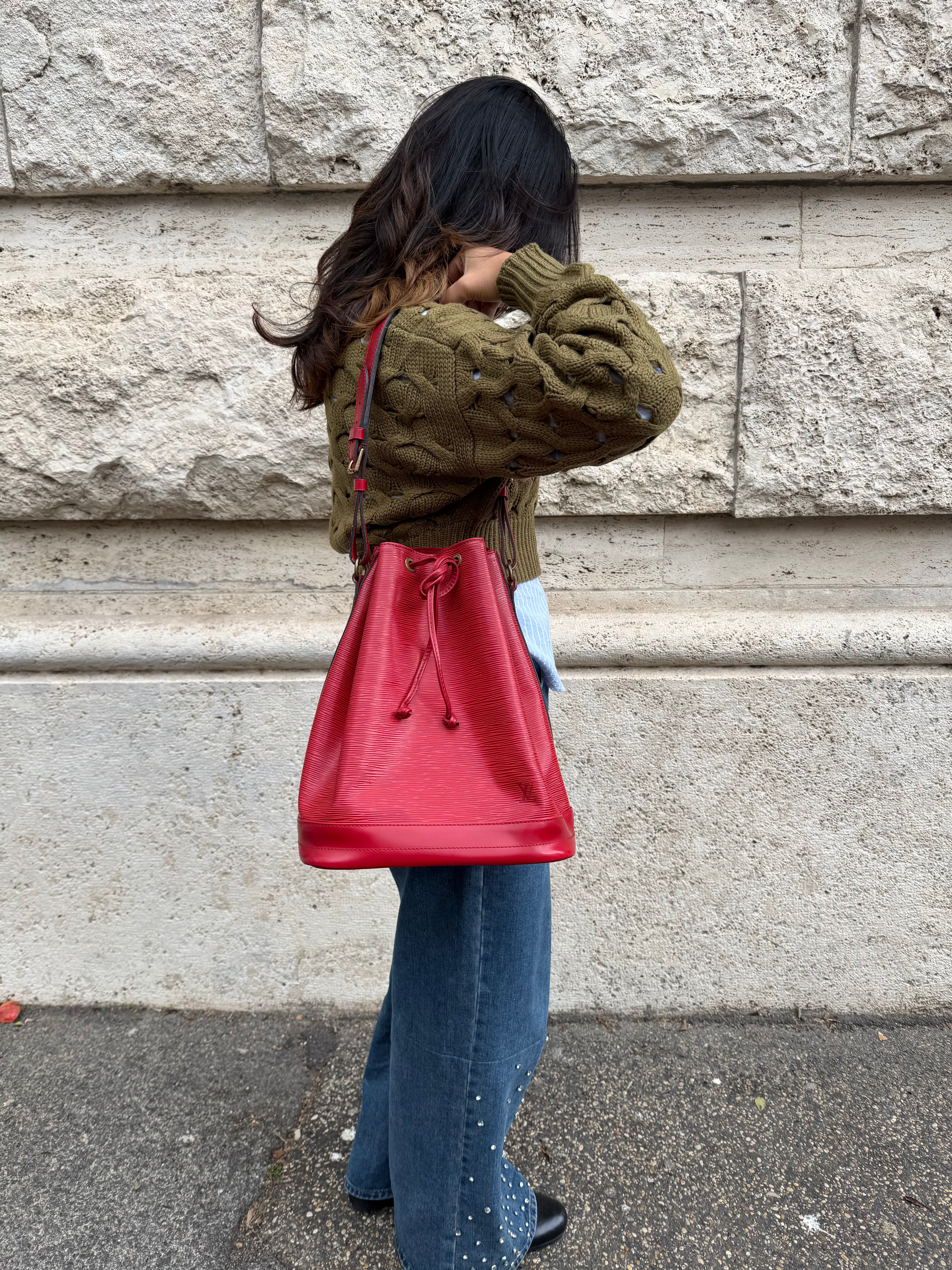 Louis Vuitton Noé in pelle Epi