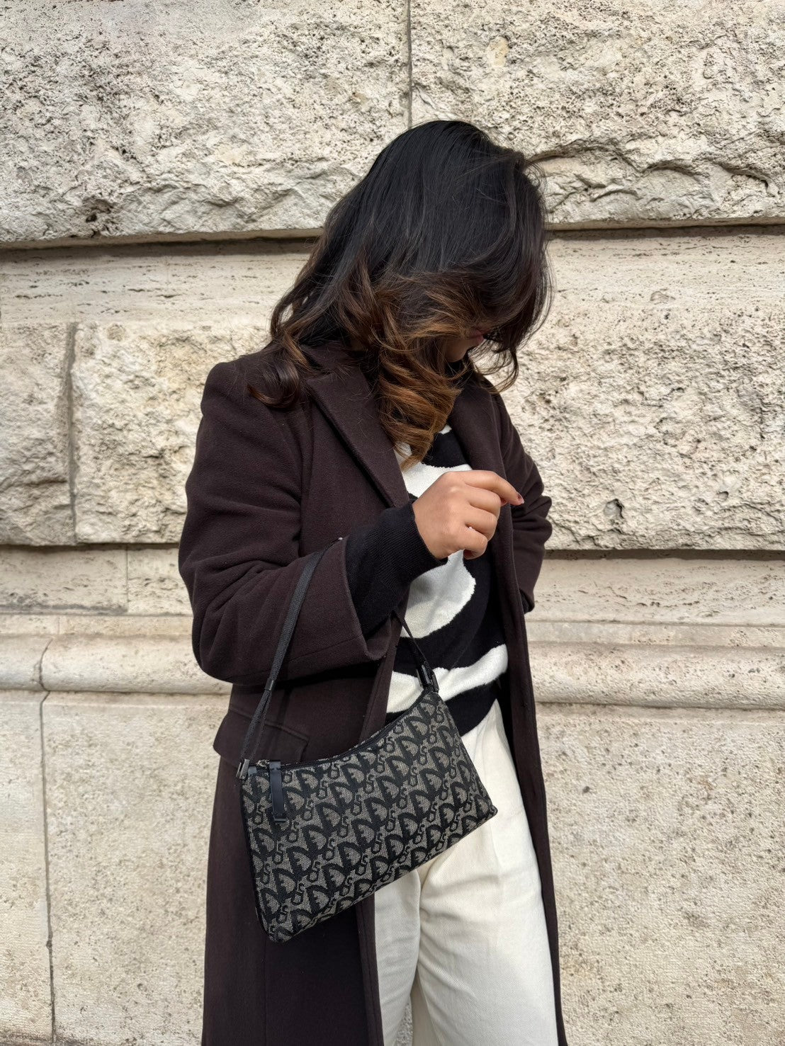 Dior monogram pochette
