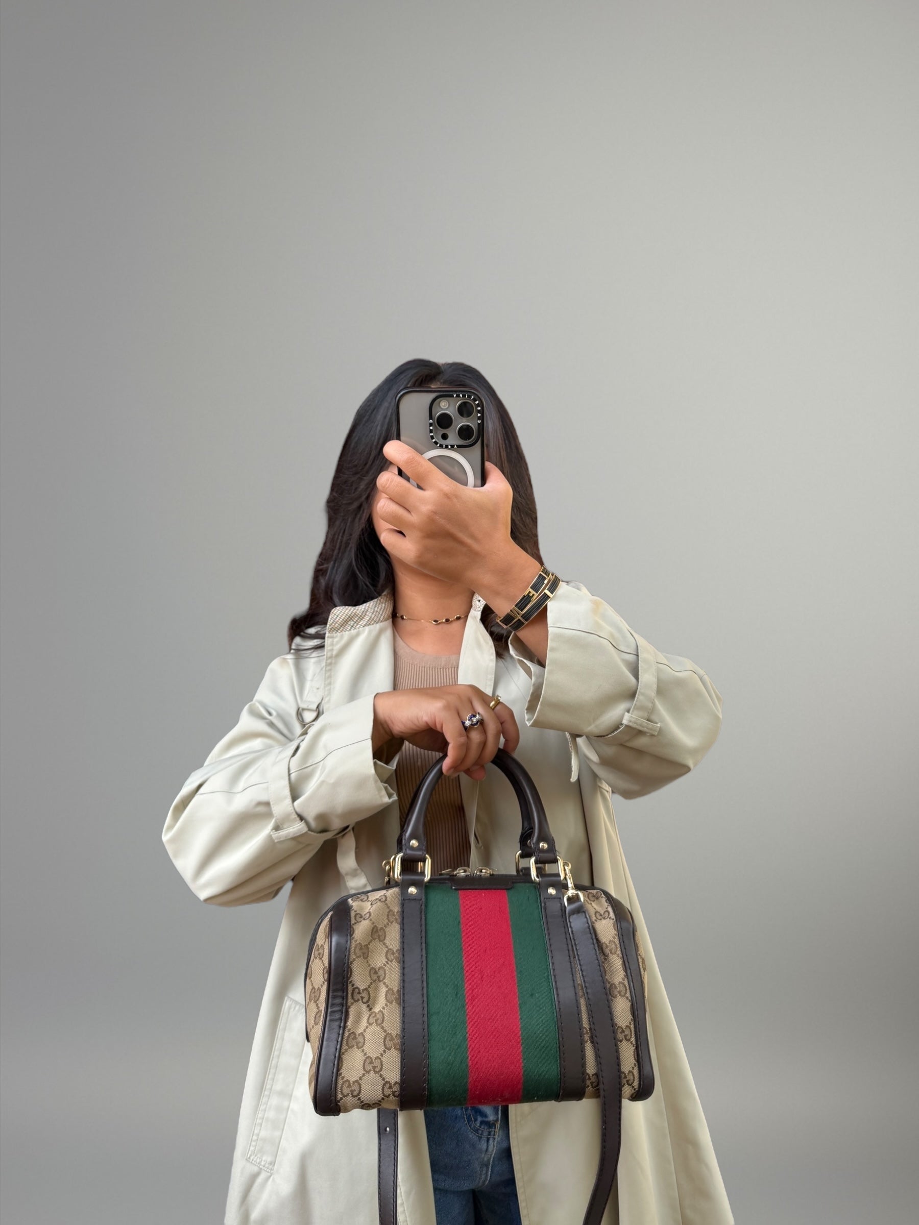 GUCCI Boston GG Canvas Web