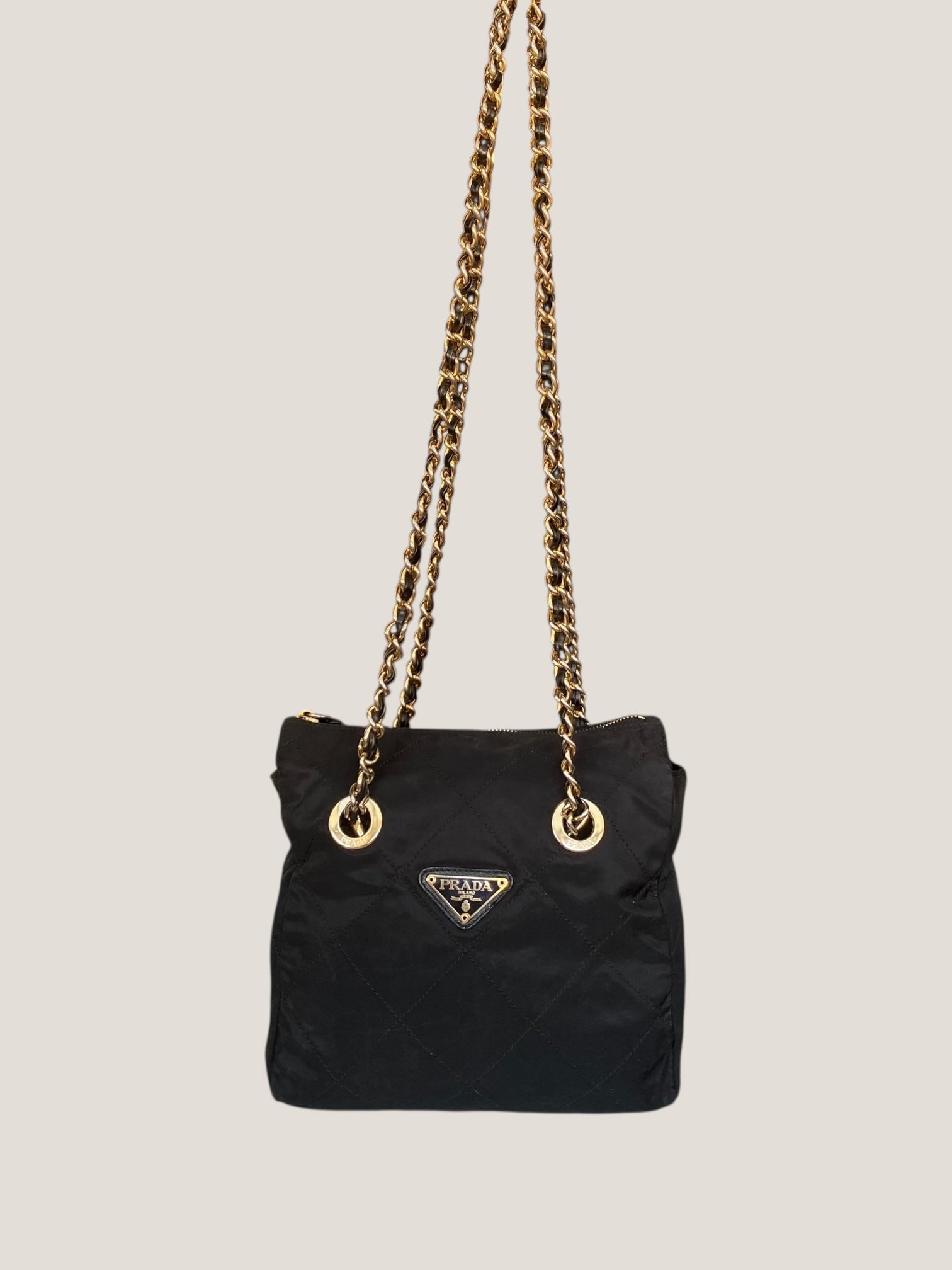 PRADA Tessuto Impunturato nero