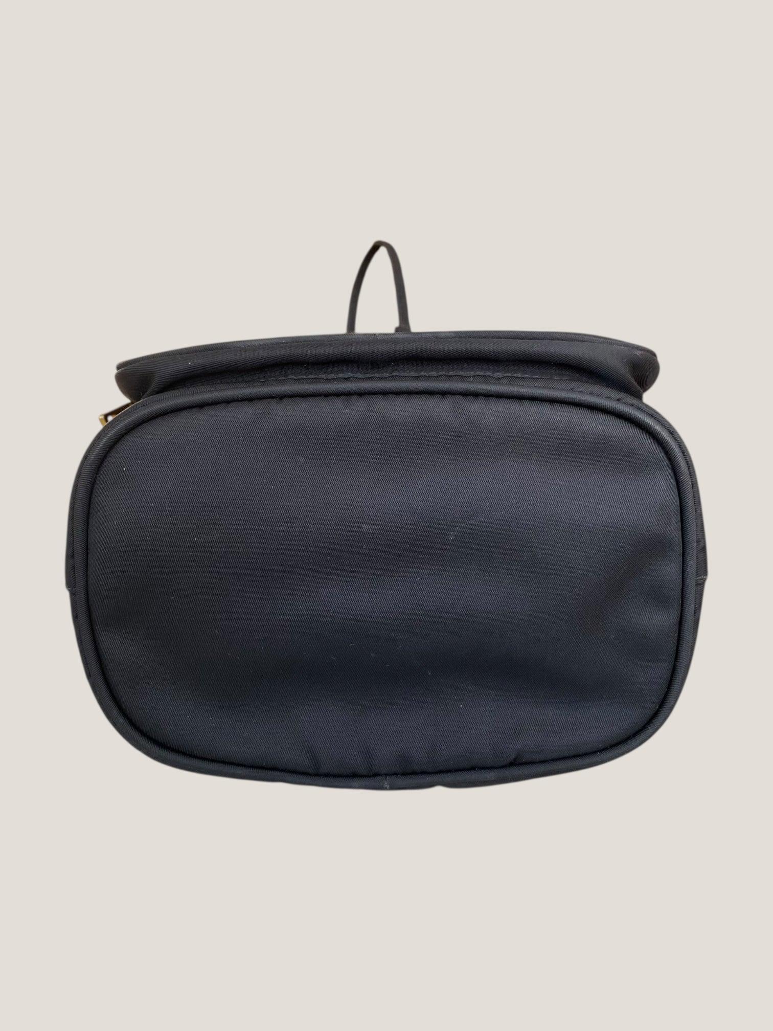 PRADA secchiello nero in tessuto
