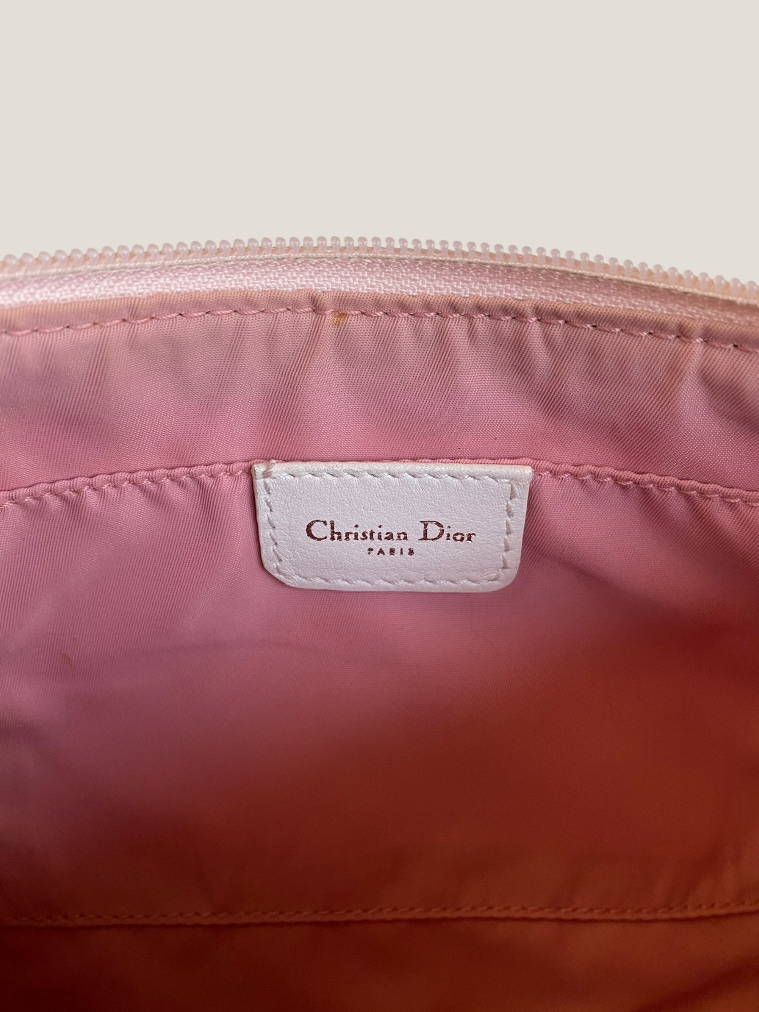 DIOR Trotter Rosa con Tracolla Regolabile