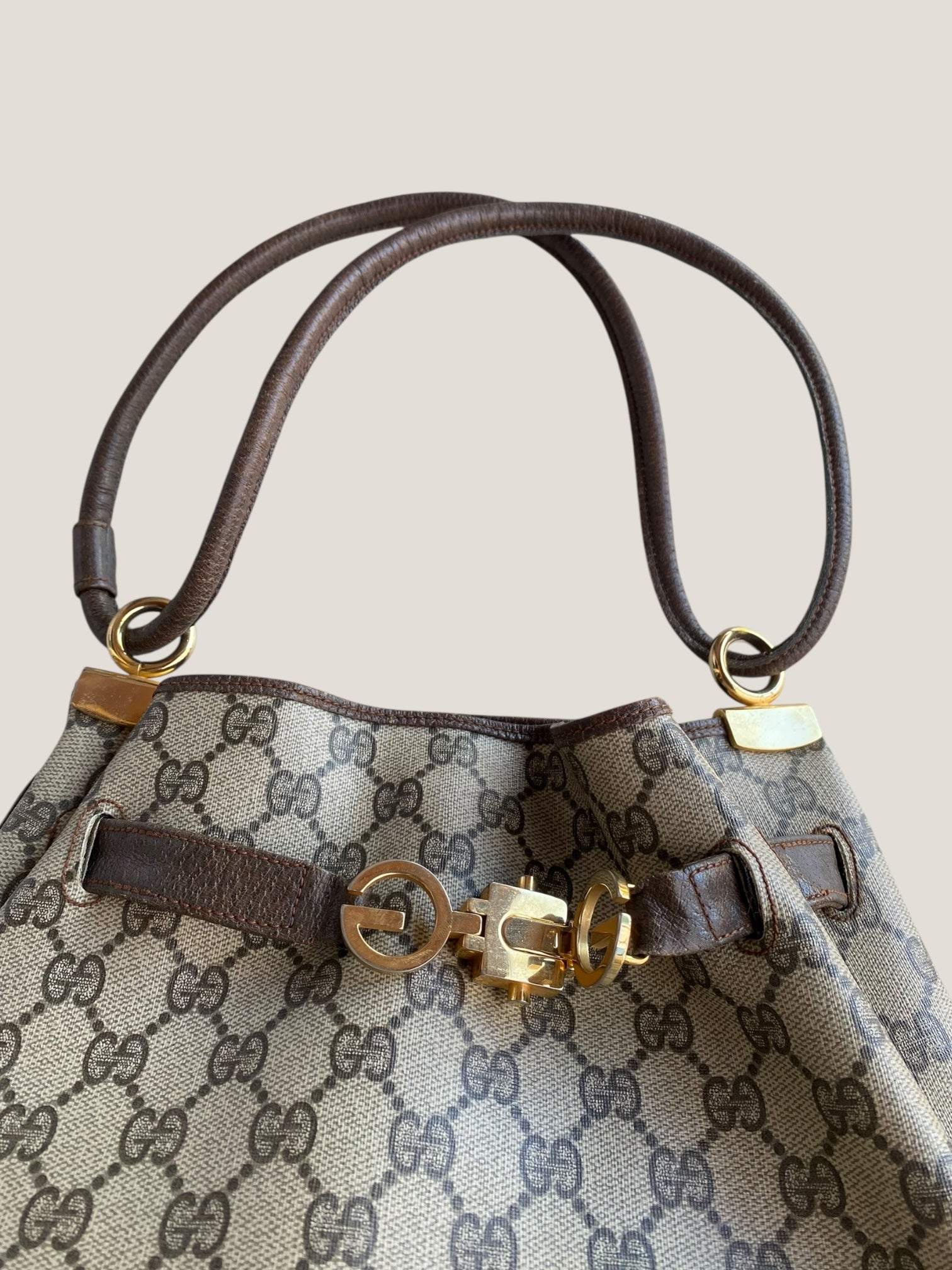 Gucci Secchiello in tela monogram