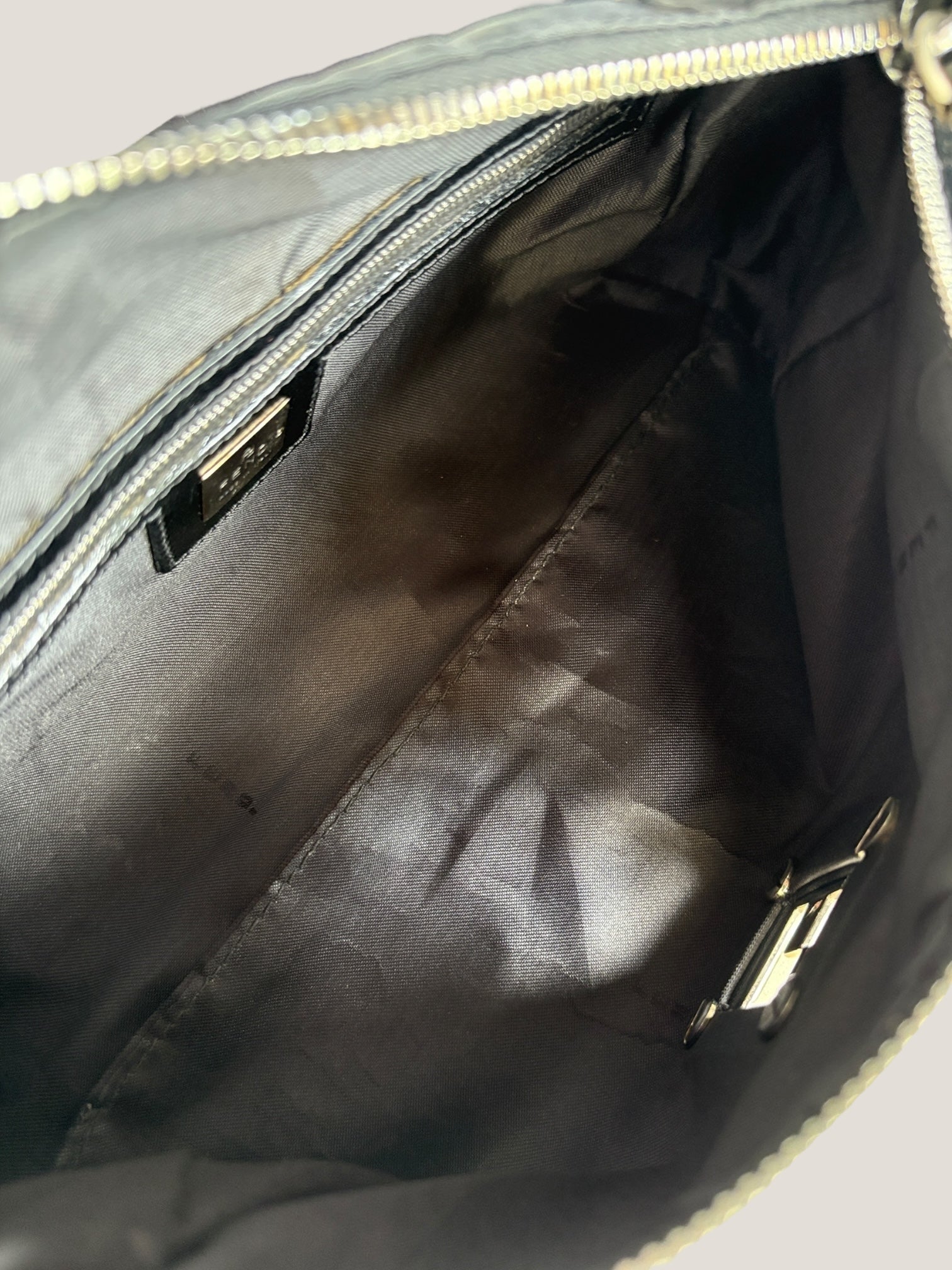 Fendi Pochette Tessuto Nero