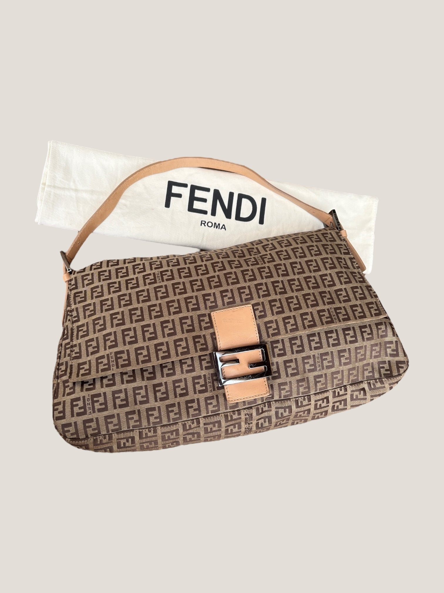 FENDI Mamma Baguette Zucchino