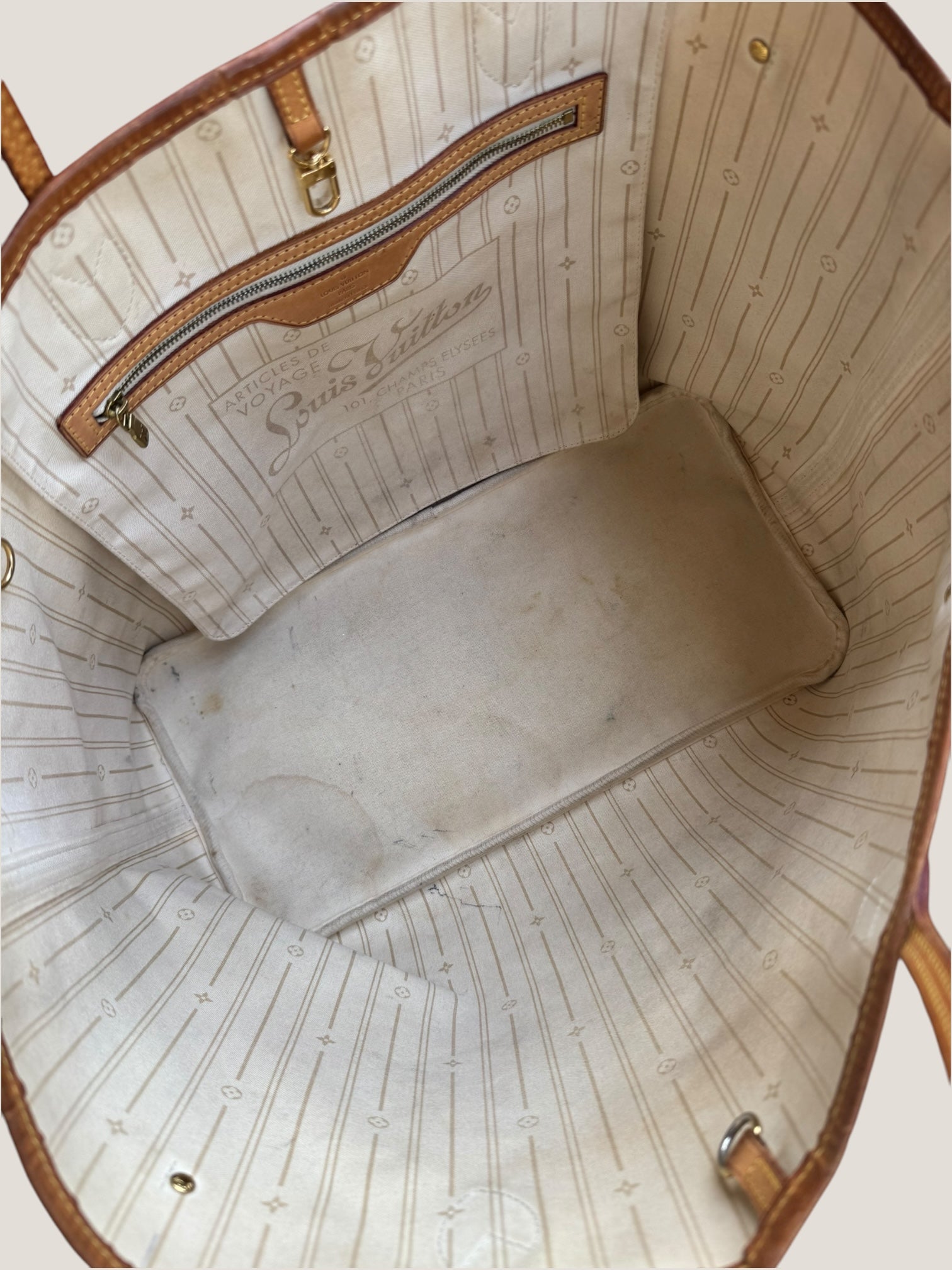 Louis Vuitton Neverfull GM Damier Azur