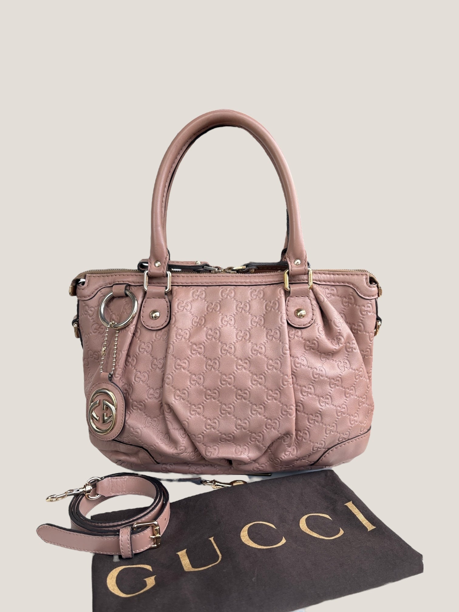 Gucci Sukey in pelle Guccissima