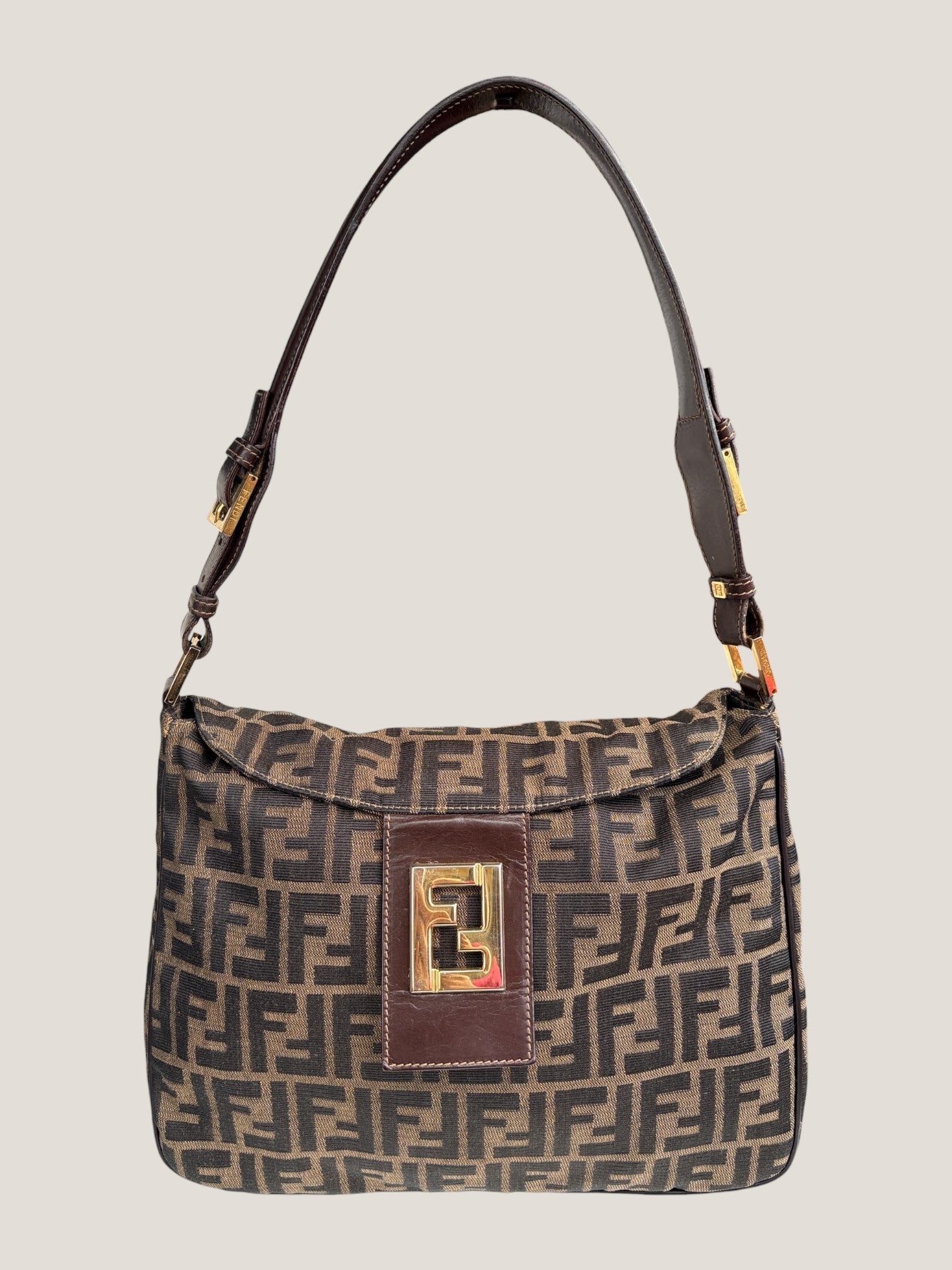 Fendi Zucca Shoulder Bag