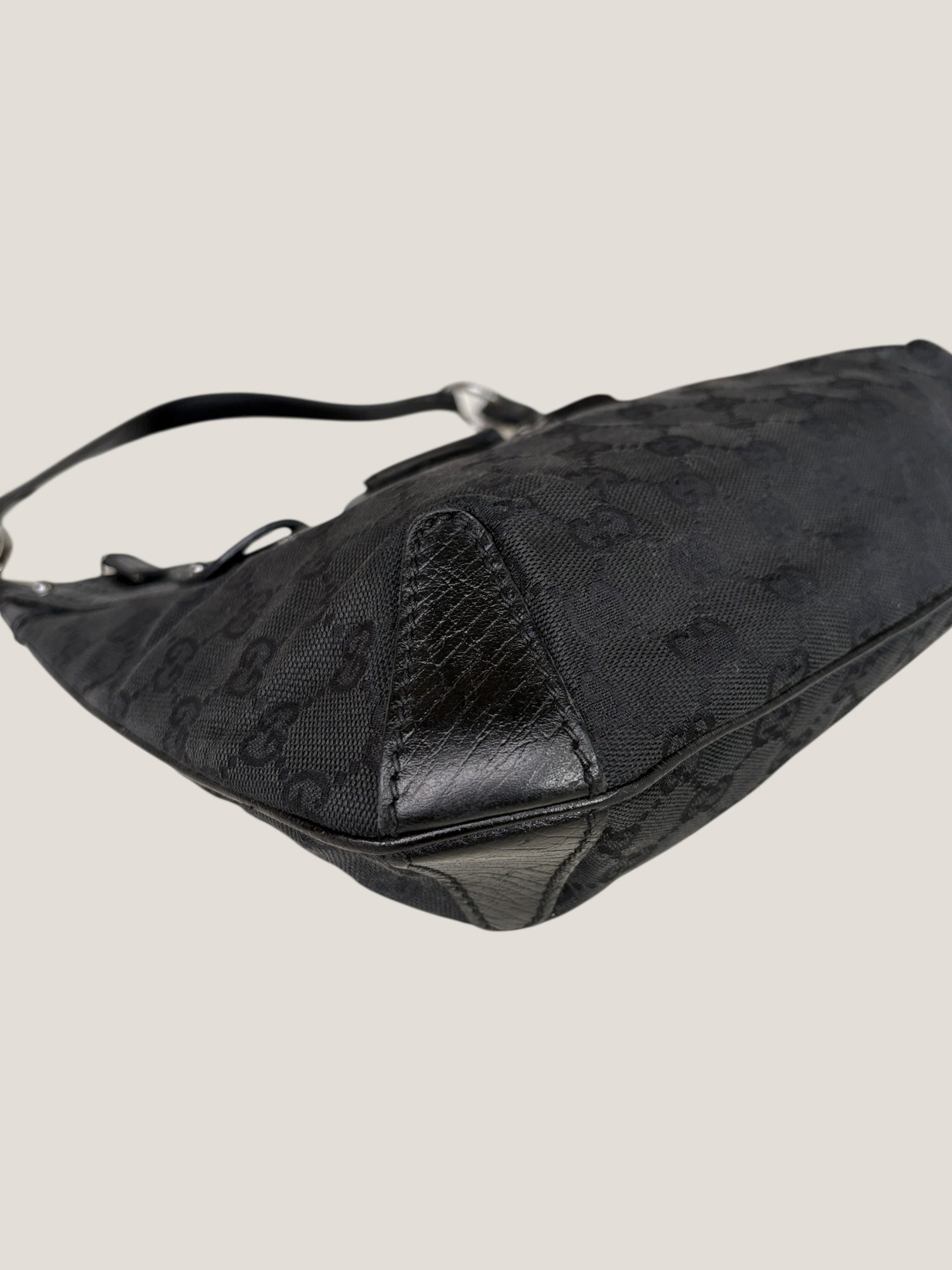 Gucci Horsebit Black Canvas