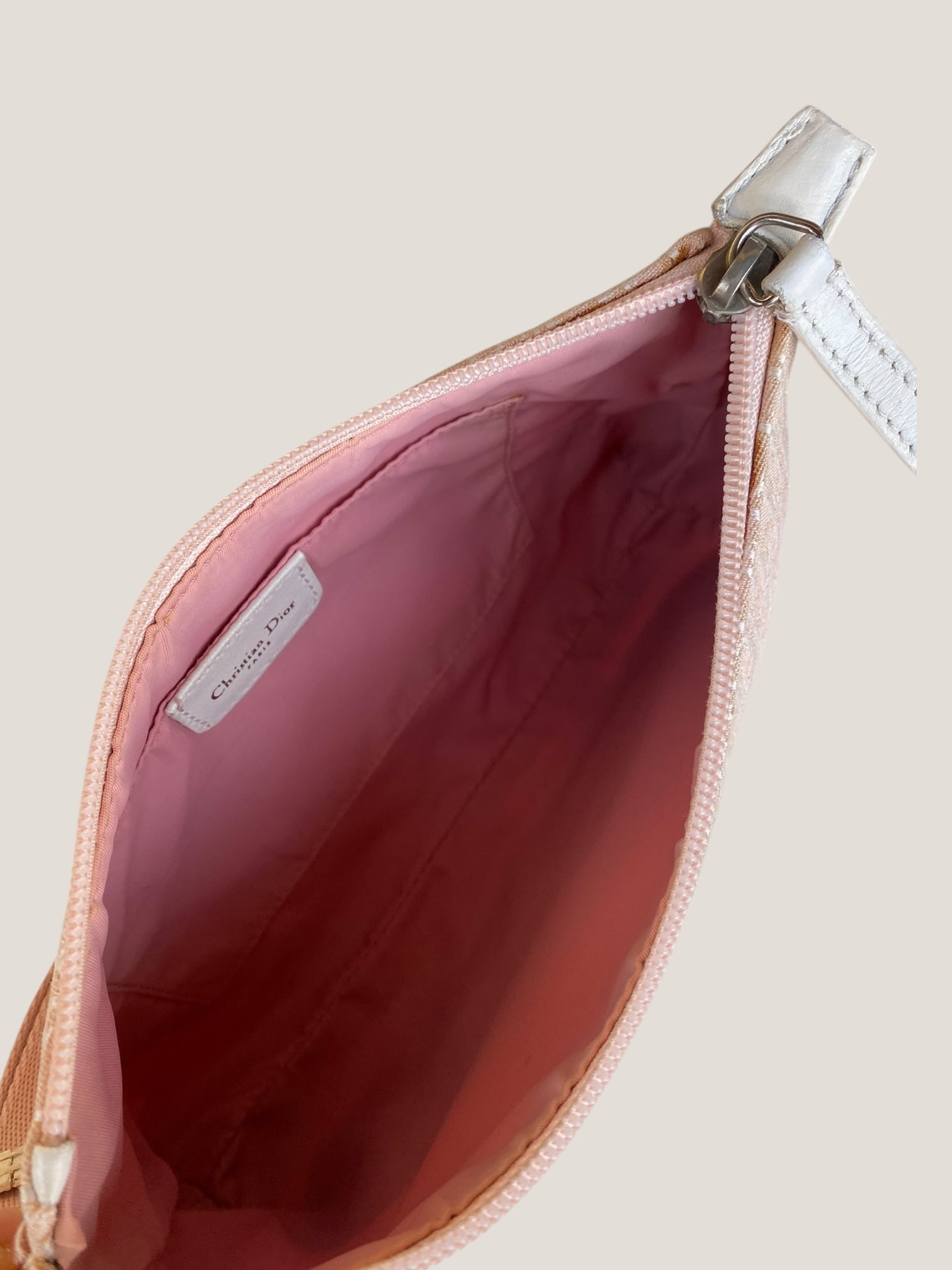 DIOR Trotter Rosa con Tracolla Regolabile