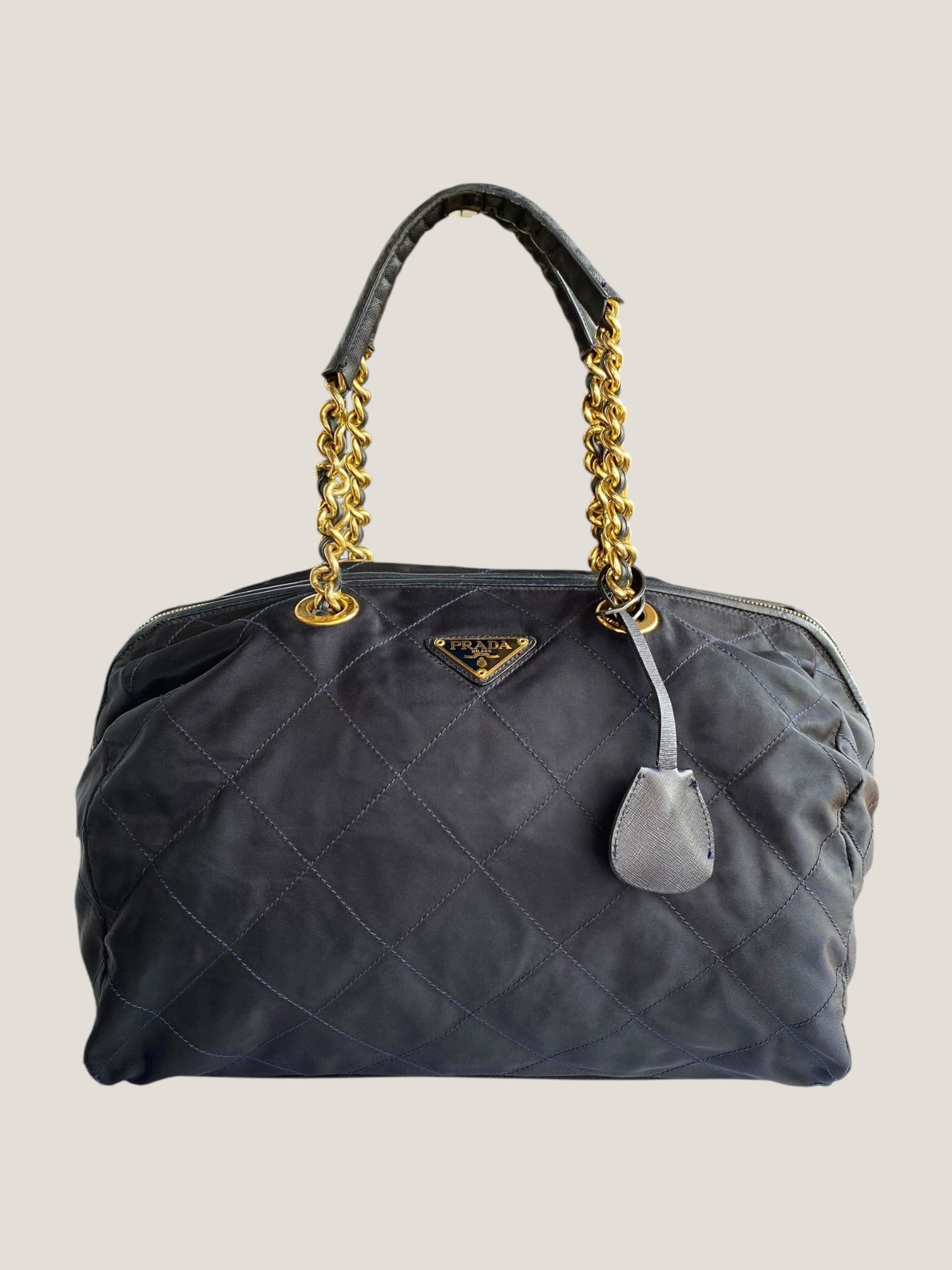 Bauletto Prada in nylon trapuntato