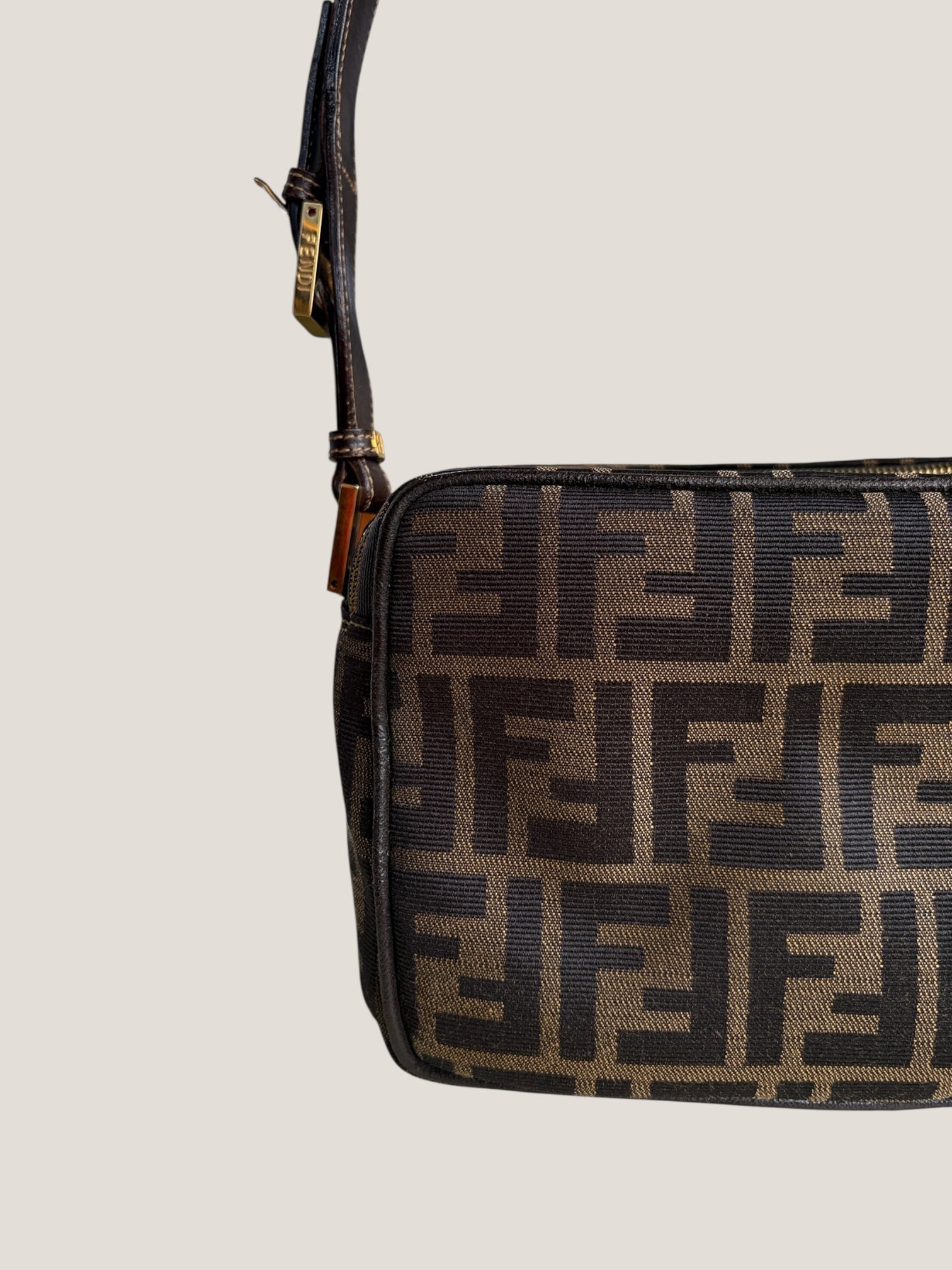 Fendi Shoulder Bag Monogram Zucca