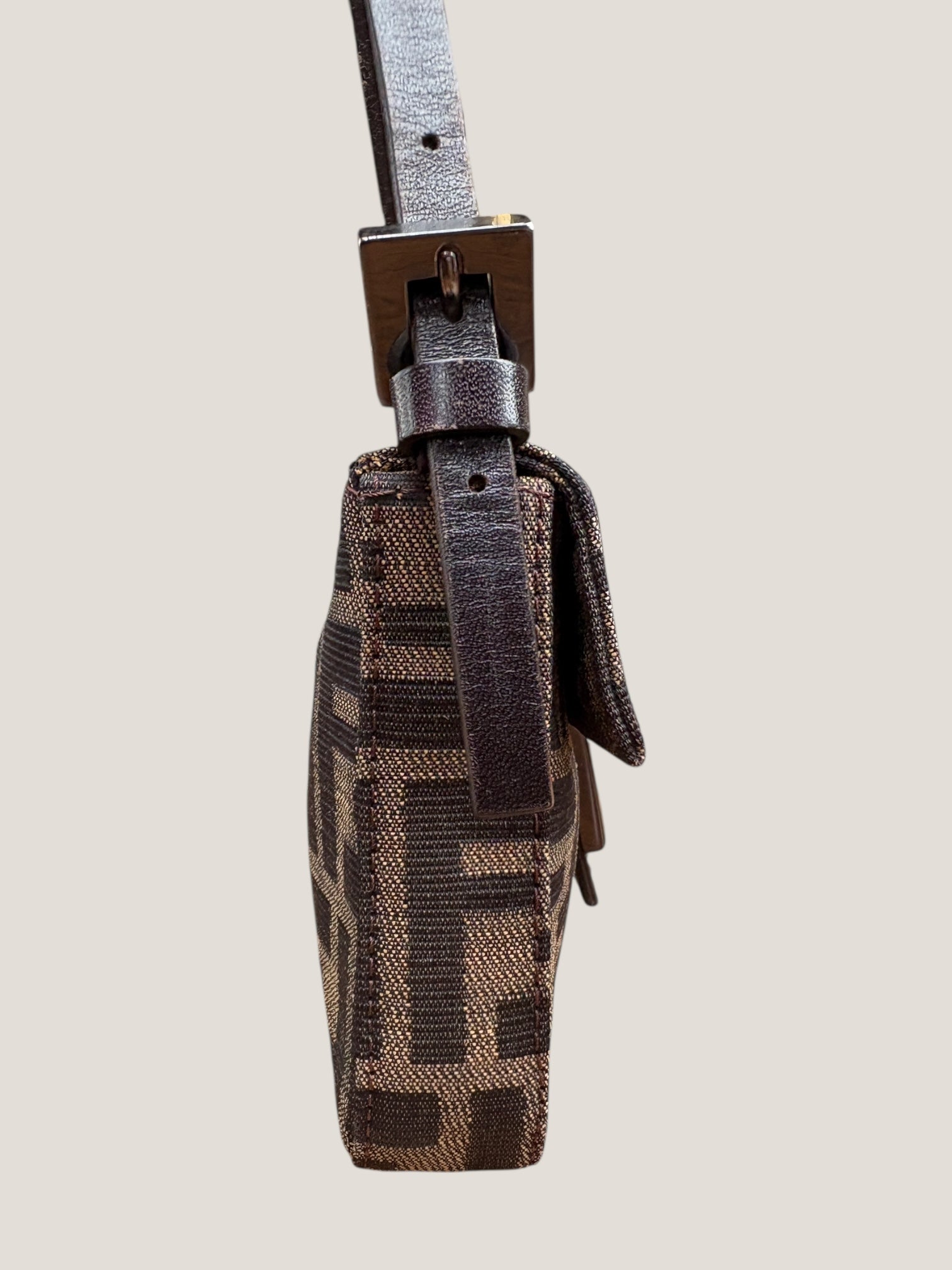 Fendi Baguette Mini Monogram Zucca