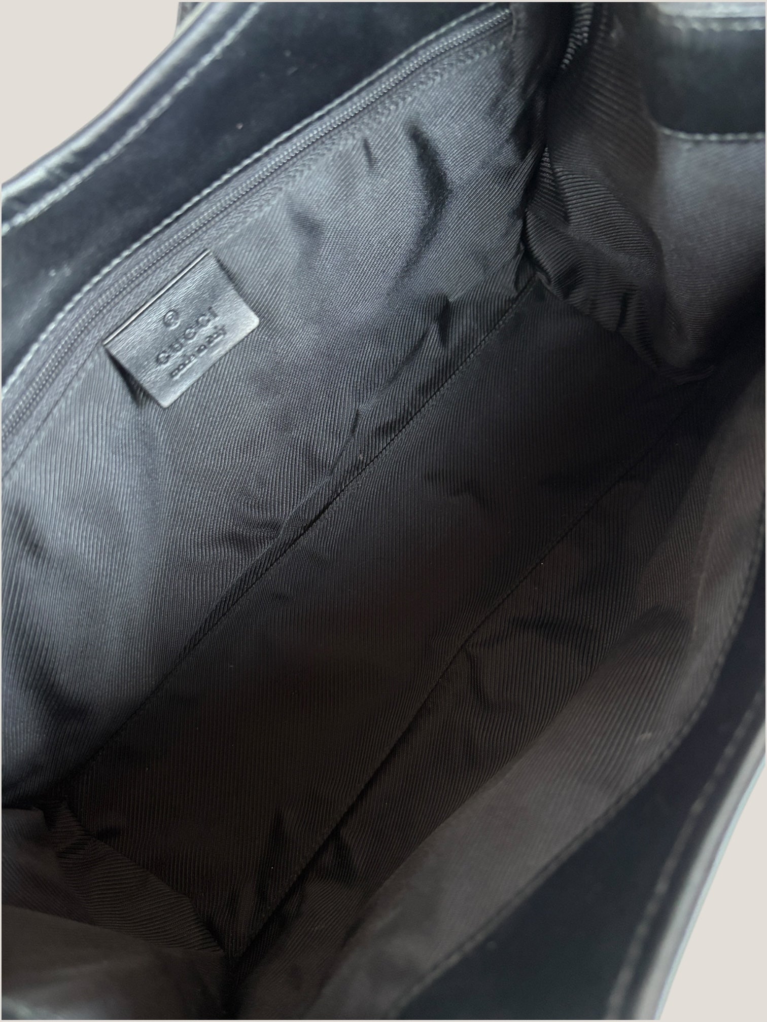 GUCCI Jackie GG Canvas Nero