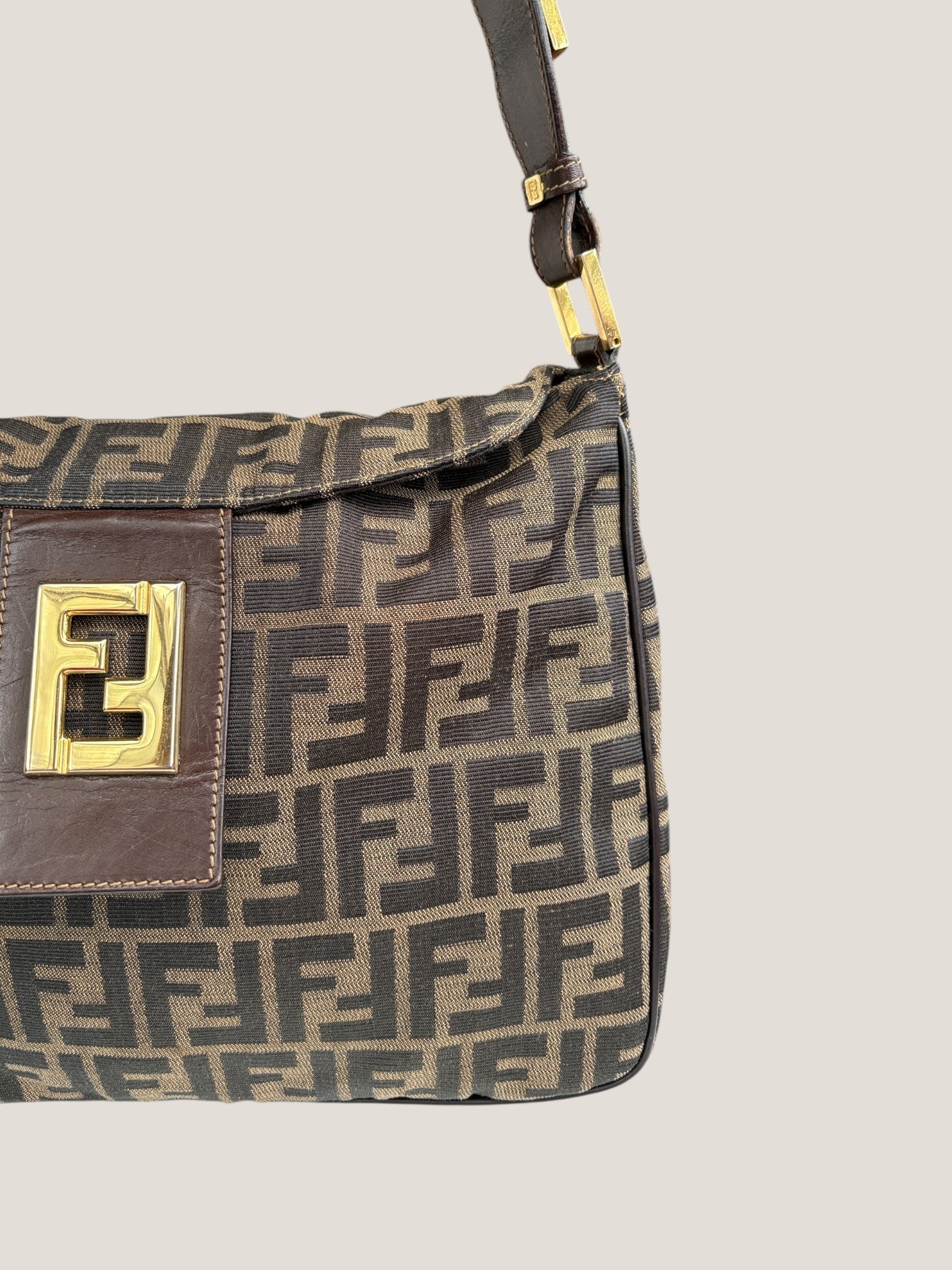 Fendi Zucca Shoulder Bag