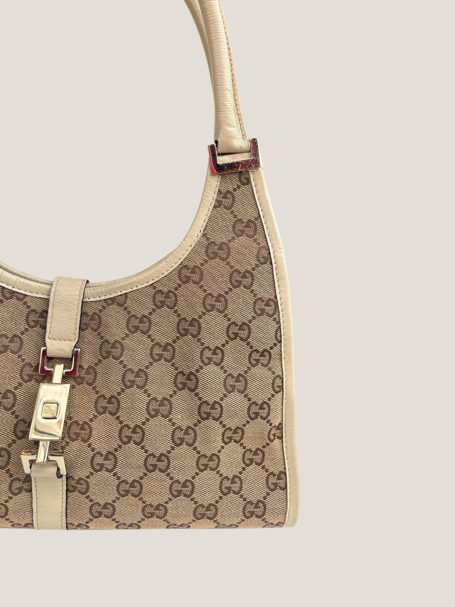 Gucci Shoulder Bag GG Monogram Beige