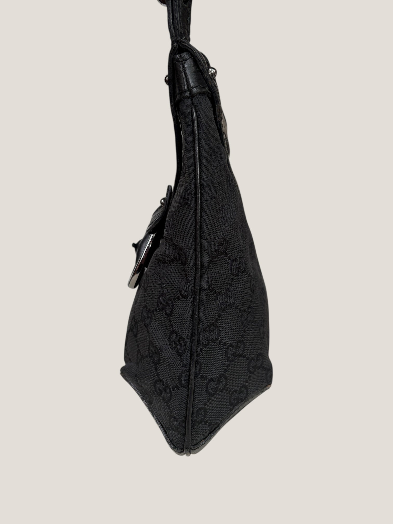 Gucci Horsebit Black Canvas