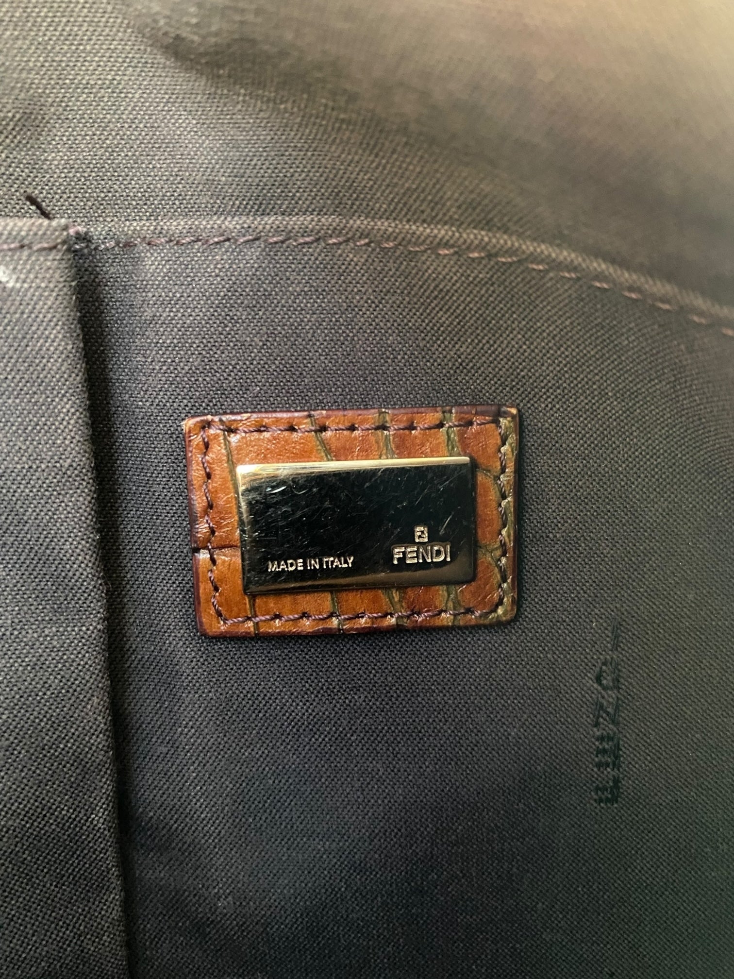 Fendi hobo monogram zucca