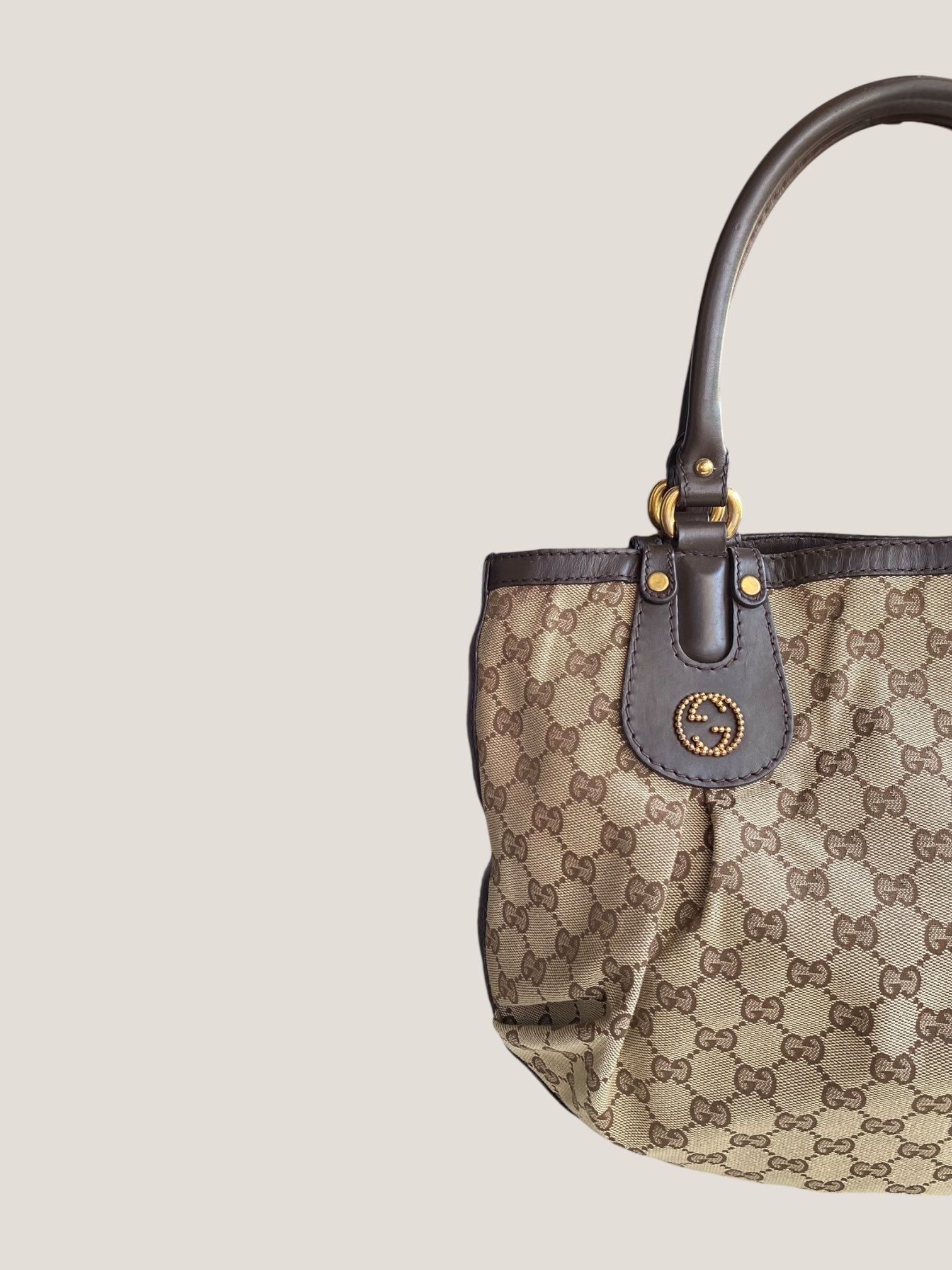 GUCCI GG Canvas Tote