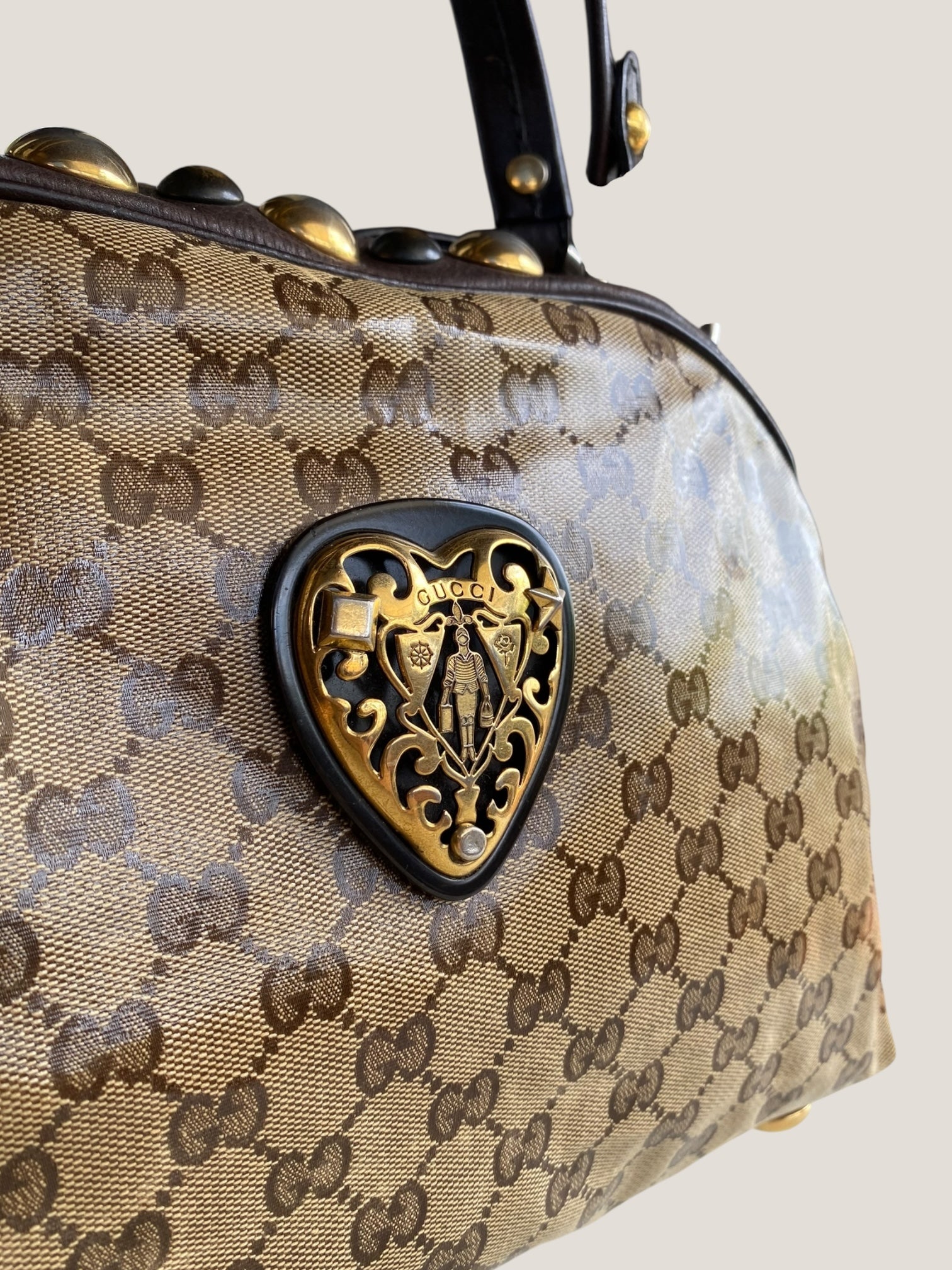 Gucci Borsa Bauletto Crest