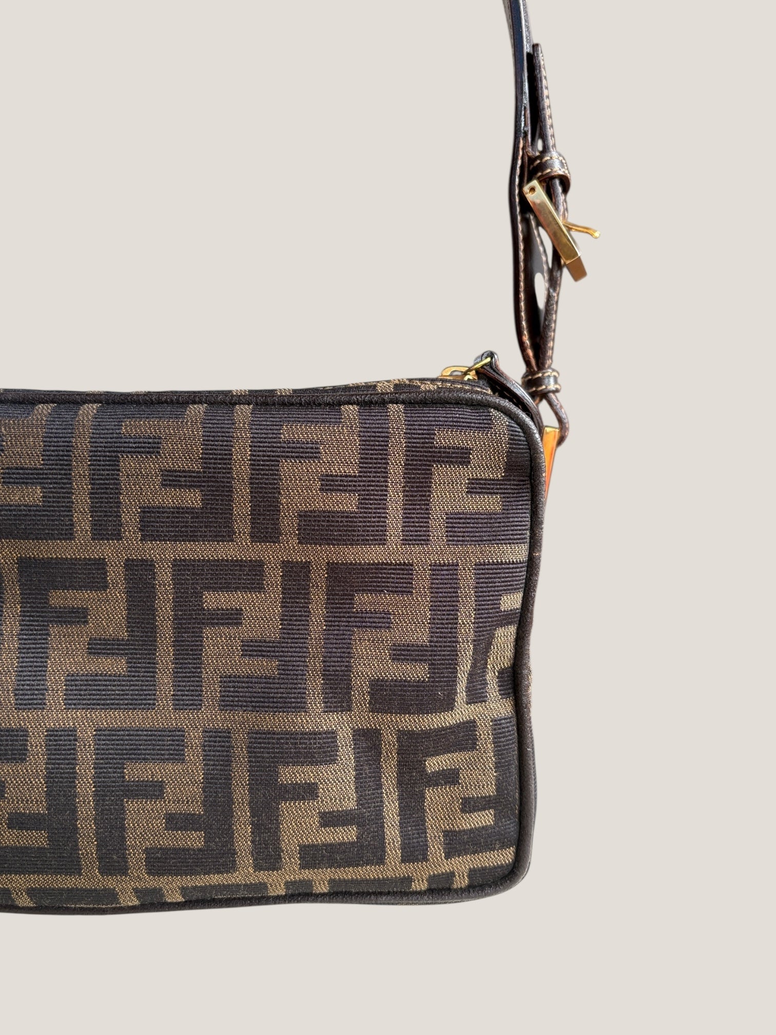 Fendi Shoulder Bag Monogram Zucca