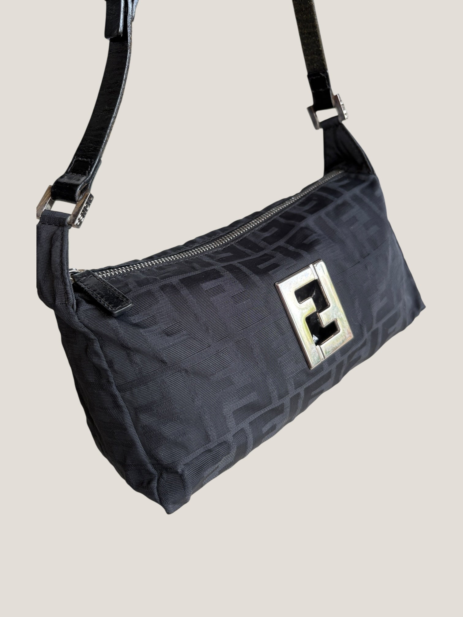 Fendi Pochette Tessuto Nero