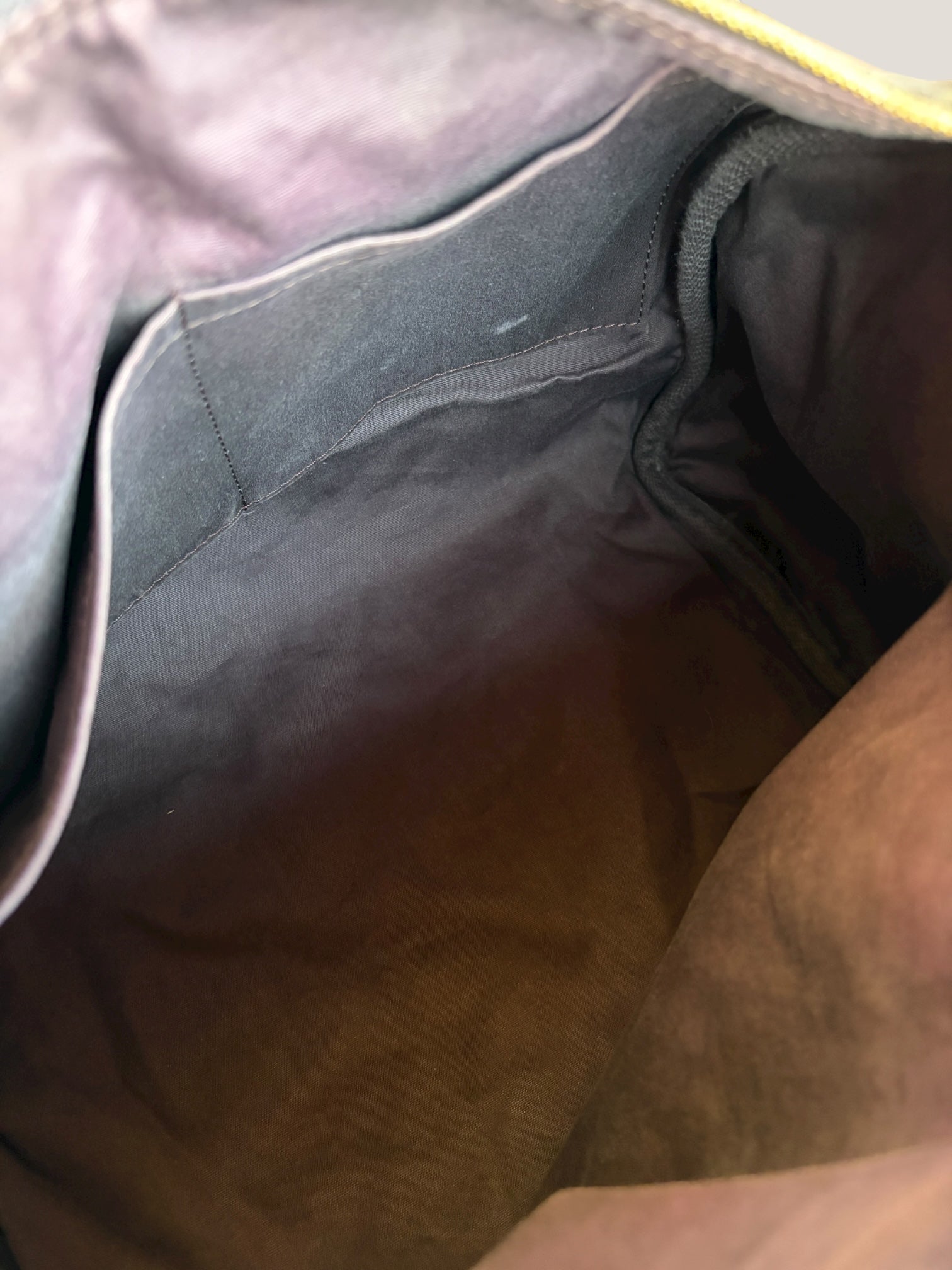 Louis Vuitton Speedy 30 Mini Lin Marrone