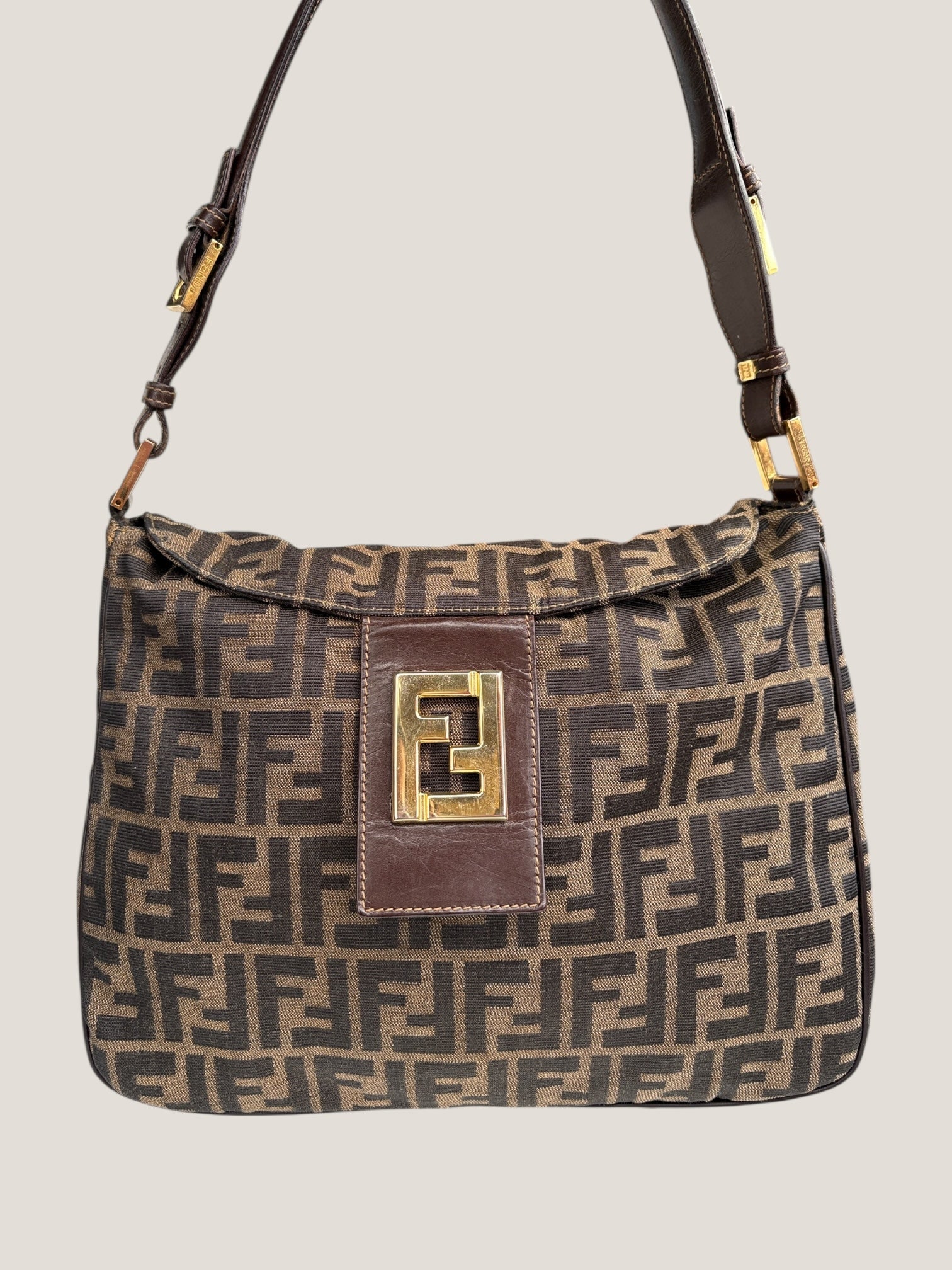 Fendi Zucca Shoulder Bag