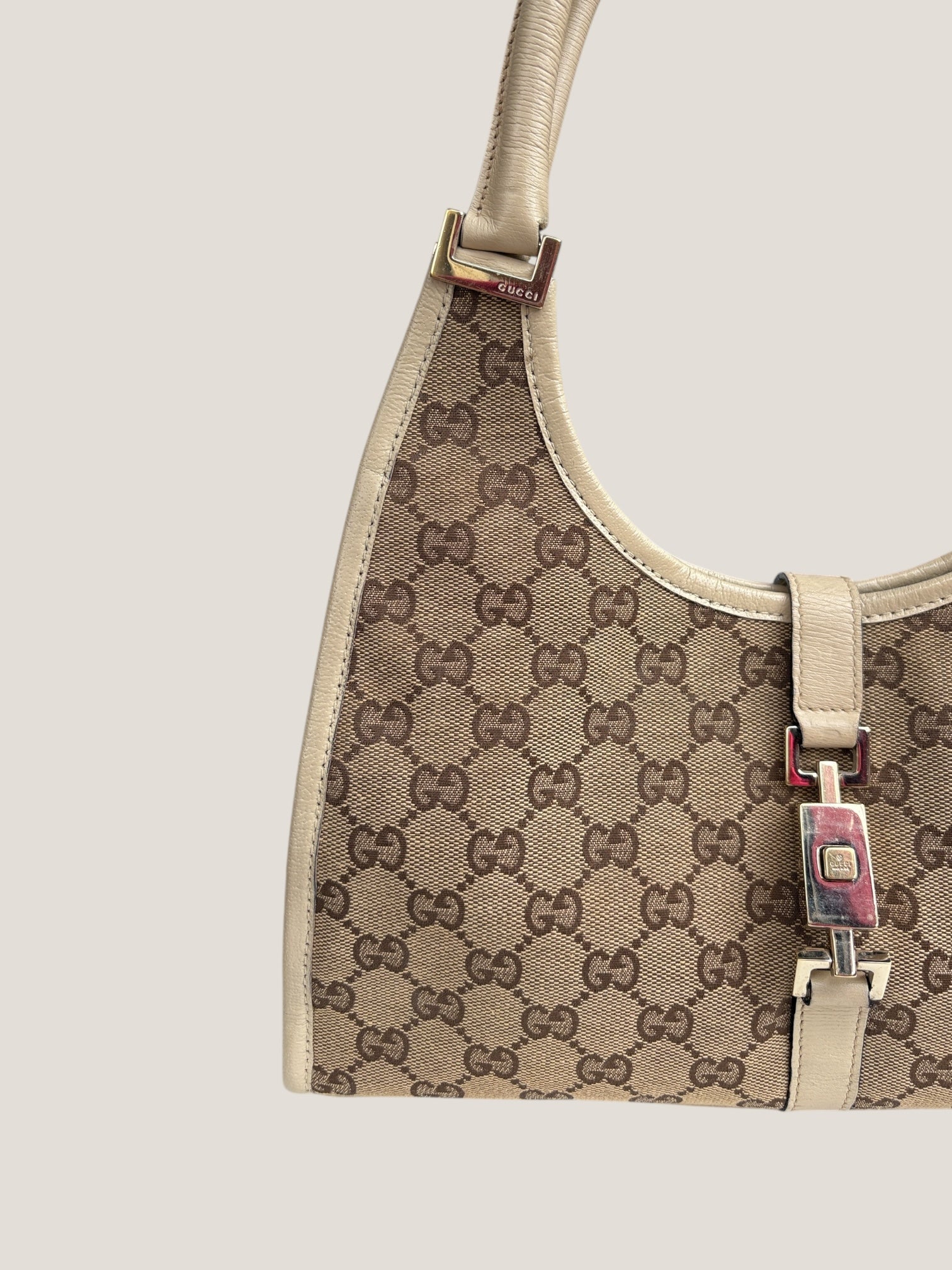 Gucci Shoulder Bag GG Monogram Beige
