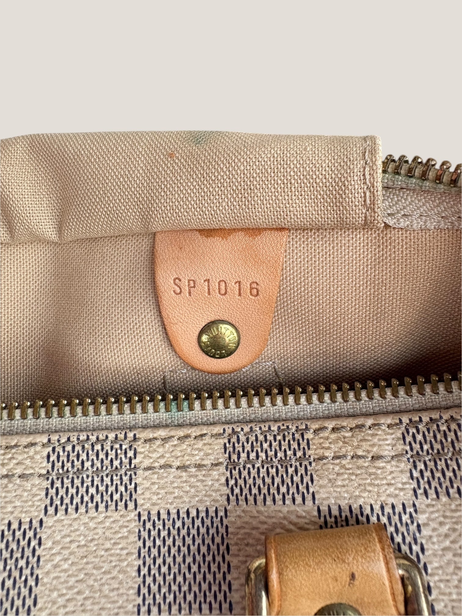 Louis Vuitton Speedy 30 Damier Azur