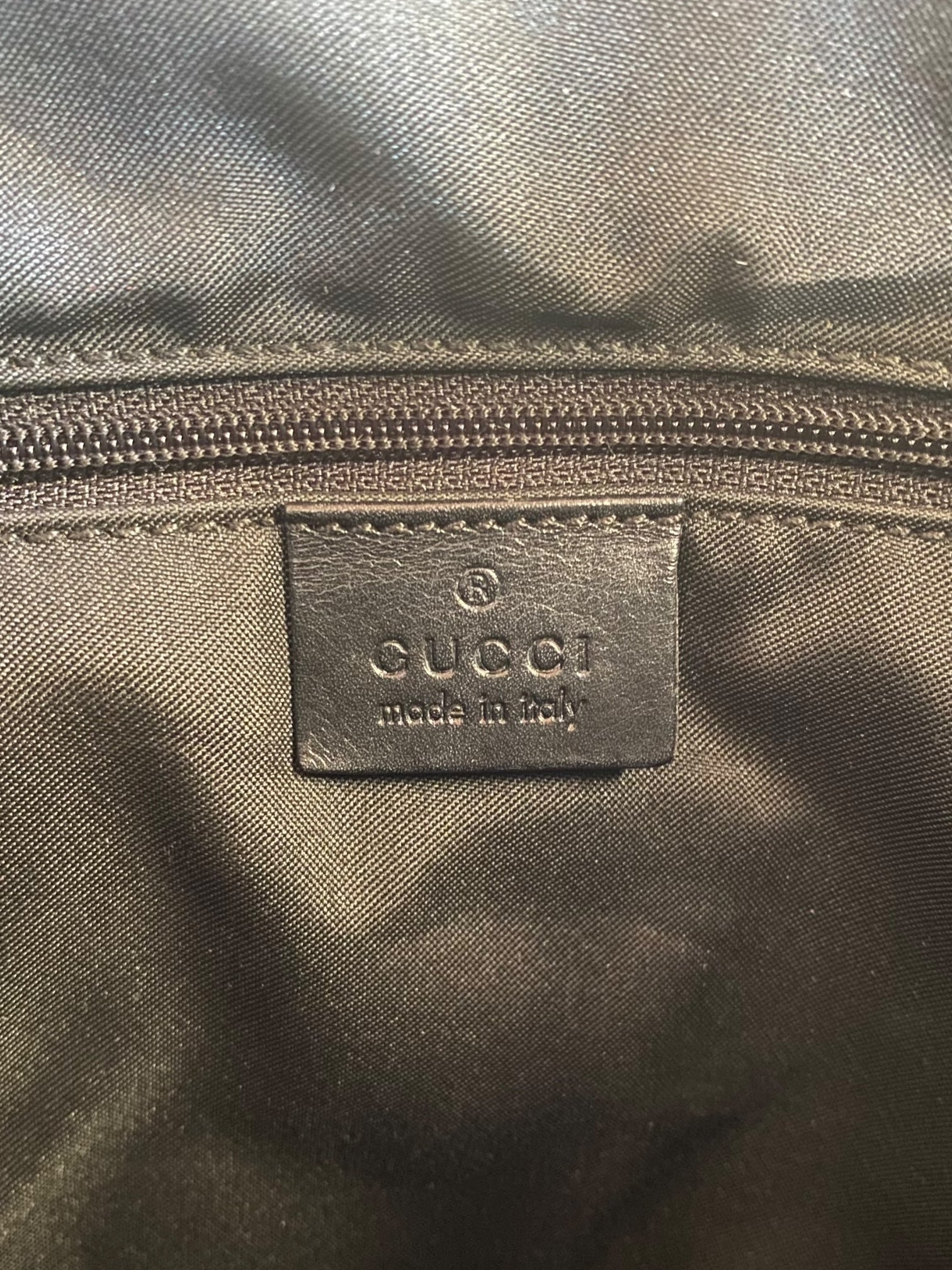 Gucci Jackie GG Canvas Nero