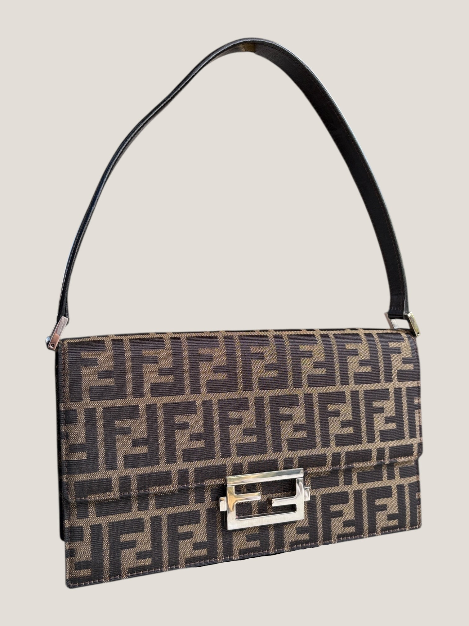 Fendi Baguette Zucca monogram