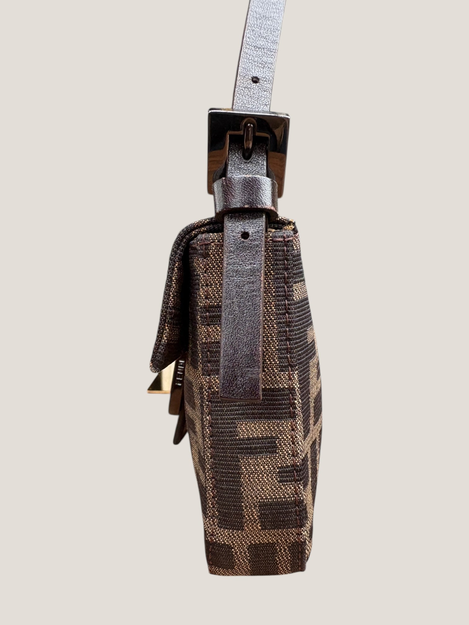 Fendi Baguette Mini Monogram Zucca