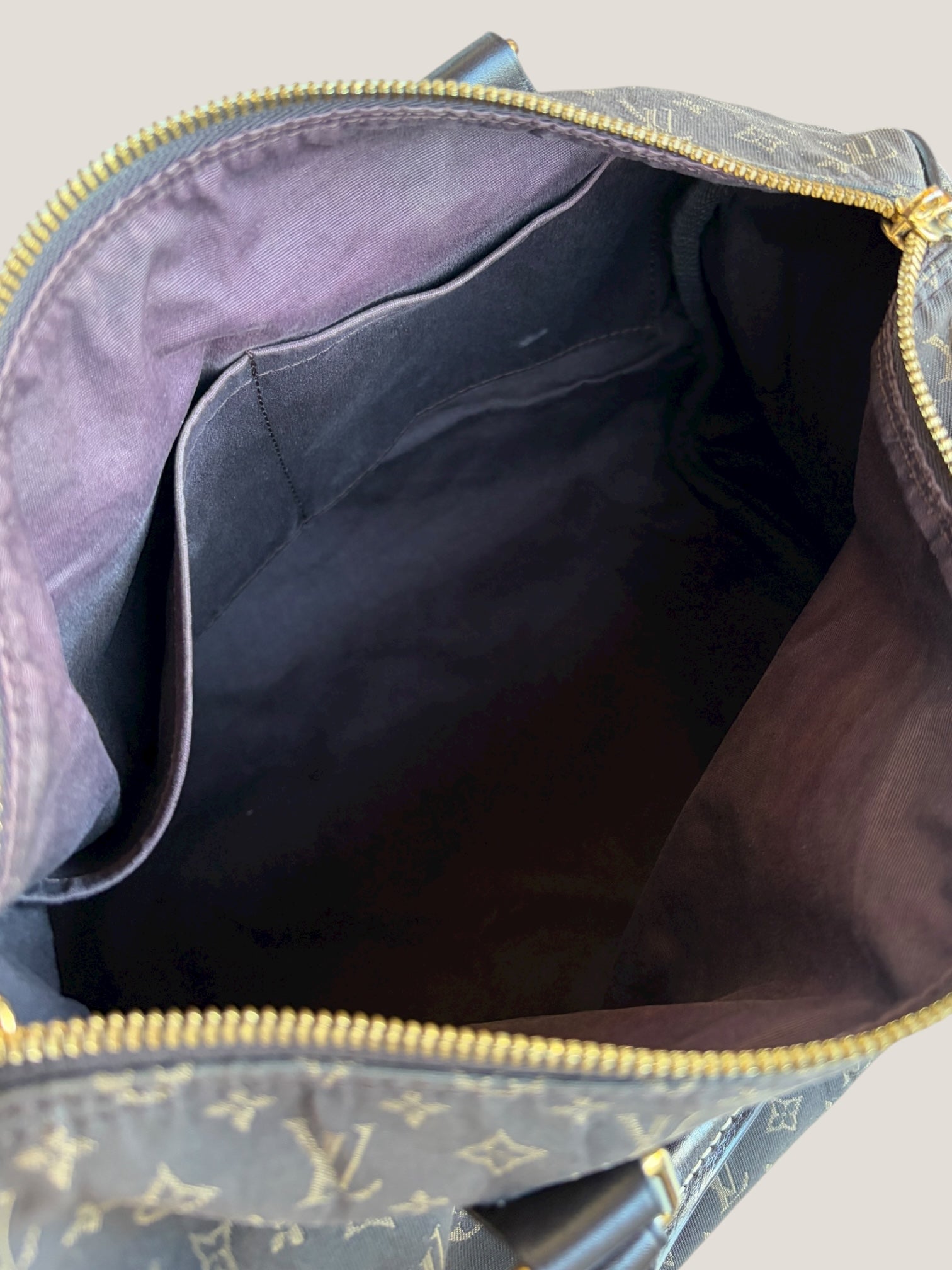 Louis Vuitton Speedy 30 Mini Lin Marrone