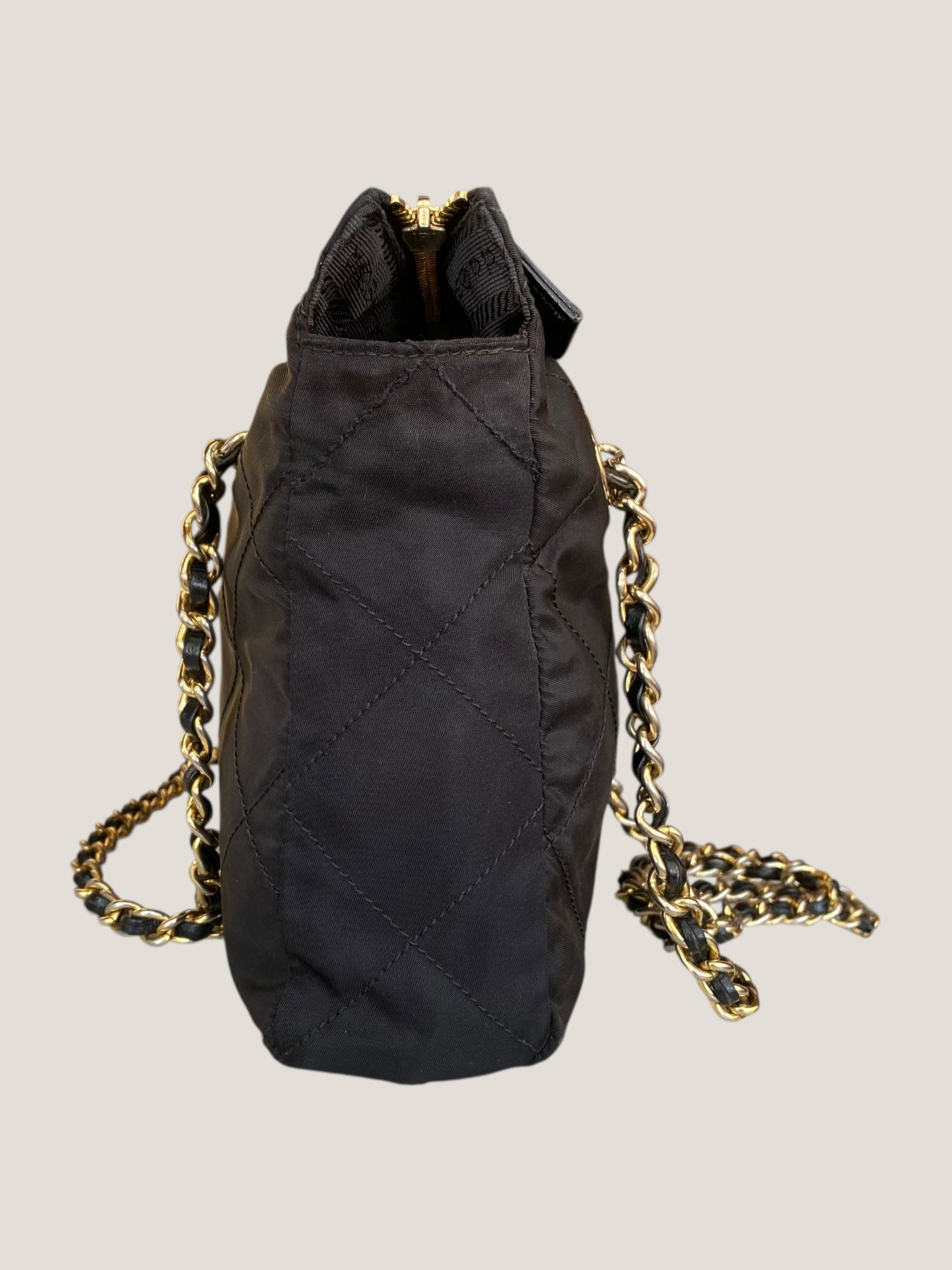 PRADA Tessuto Impunturato nero