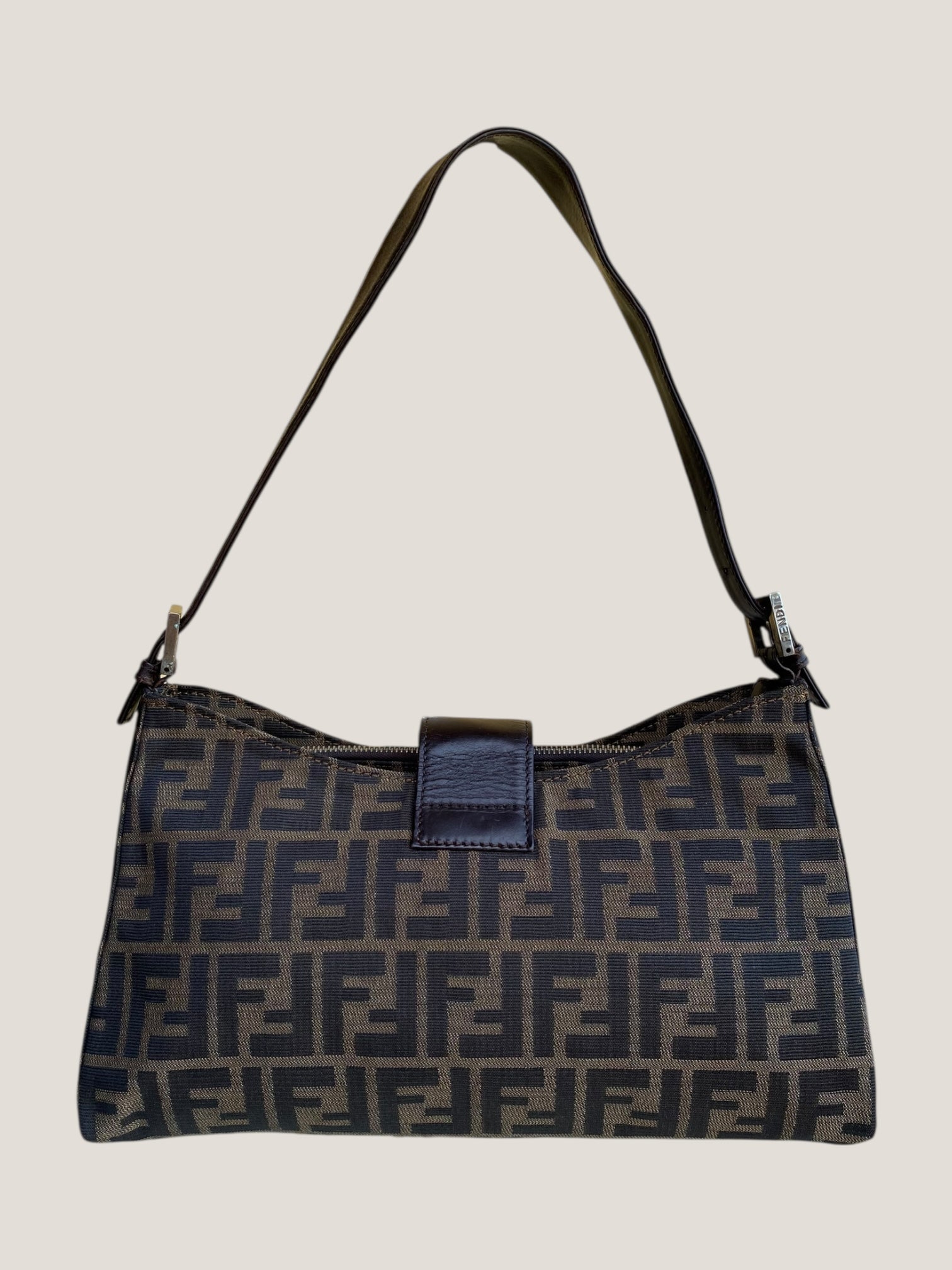 Fendi Baguette in canvas monogram FF