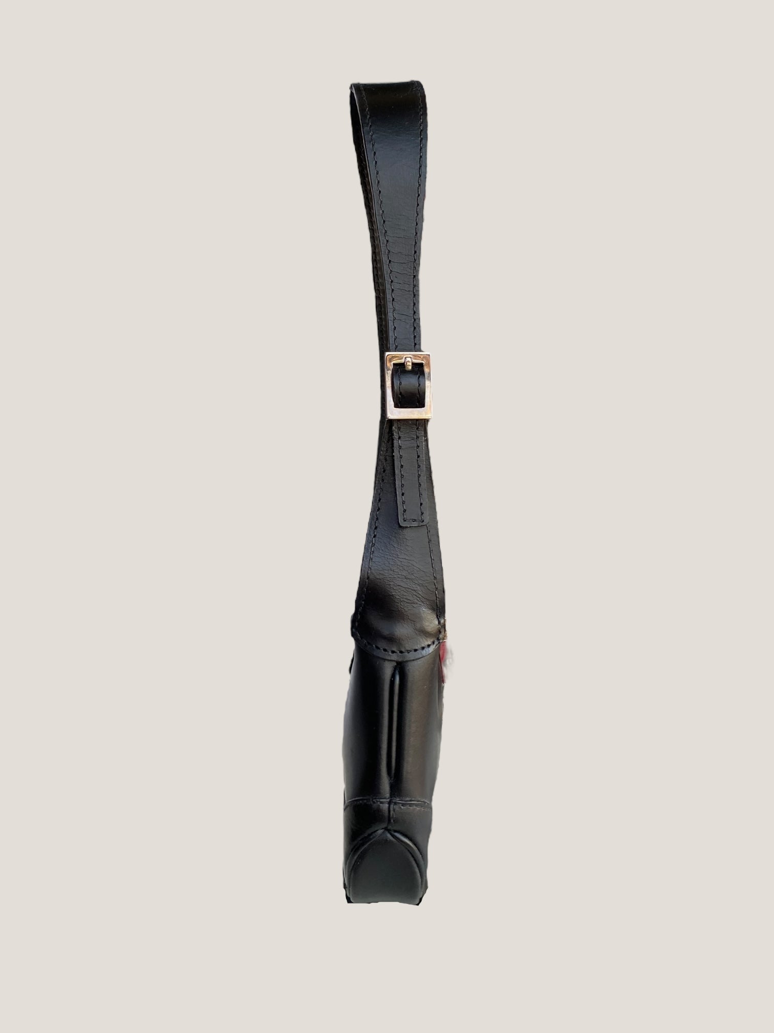 GUCCI Jackie in pelle nera