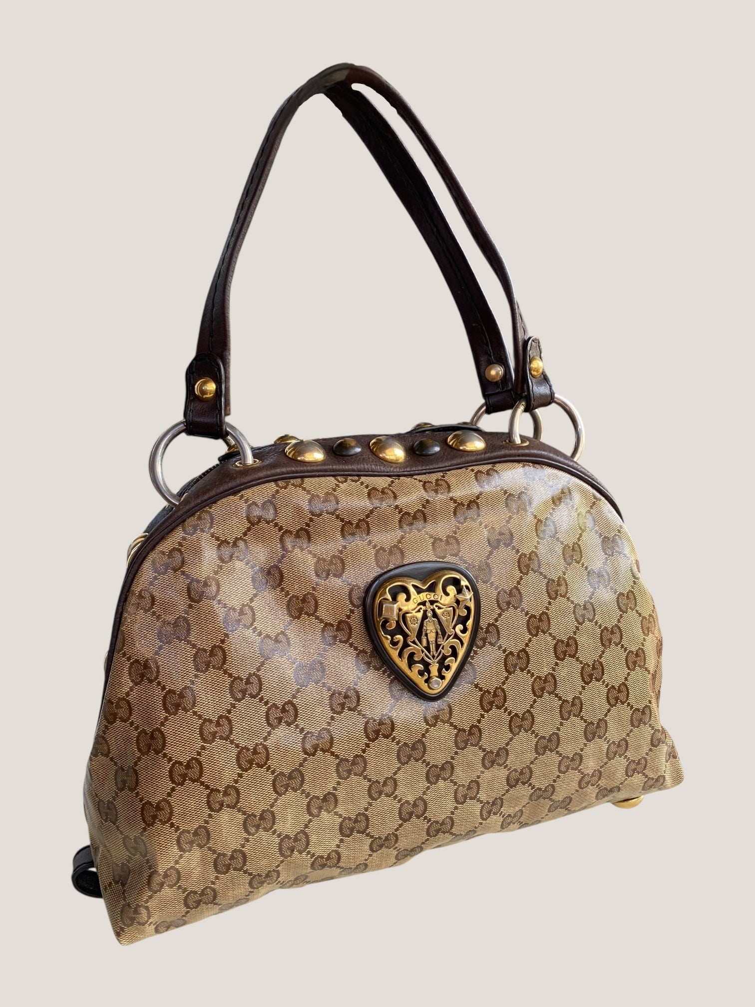Gucci Borsa Bauletto Crest