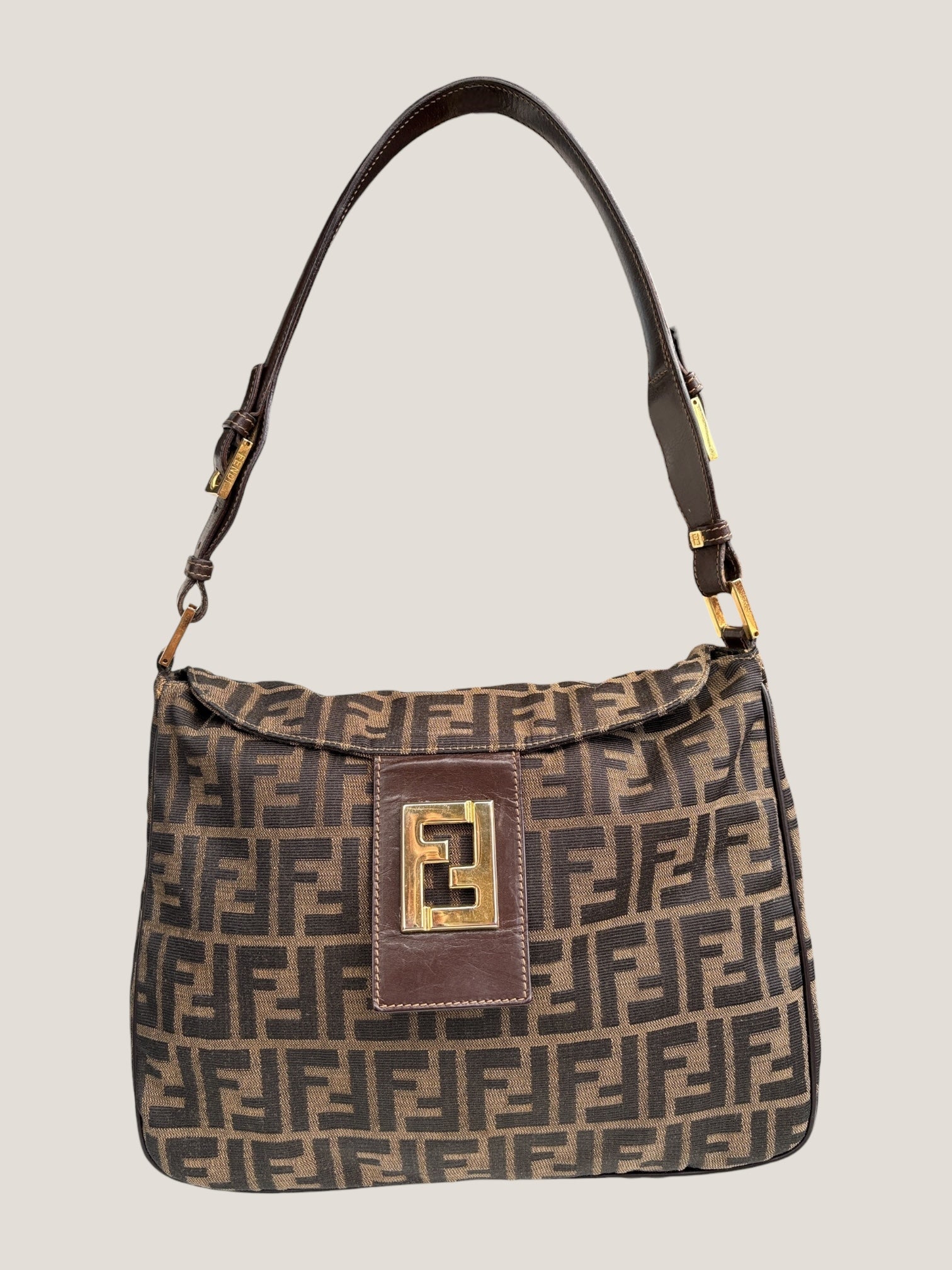 Fendi Zucca Shoulder Bag
