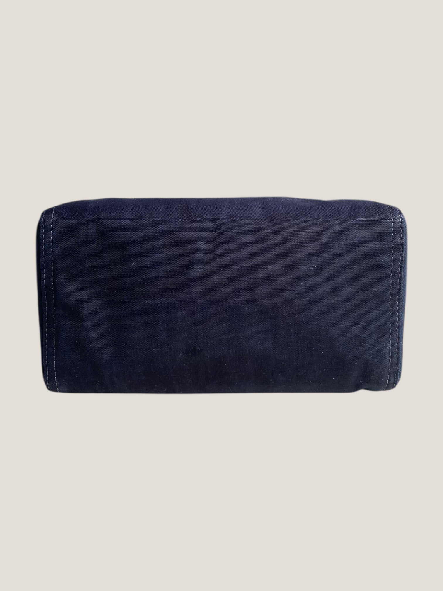 FENDI Baguette in Tessuto Blu