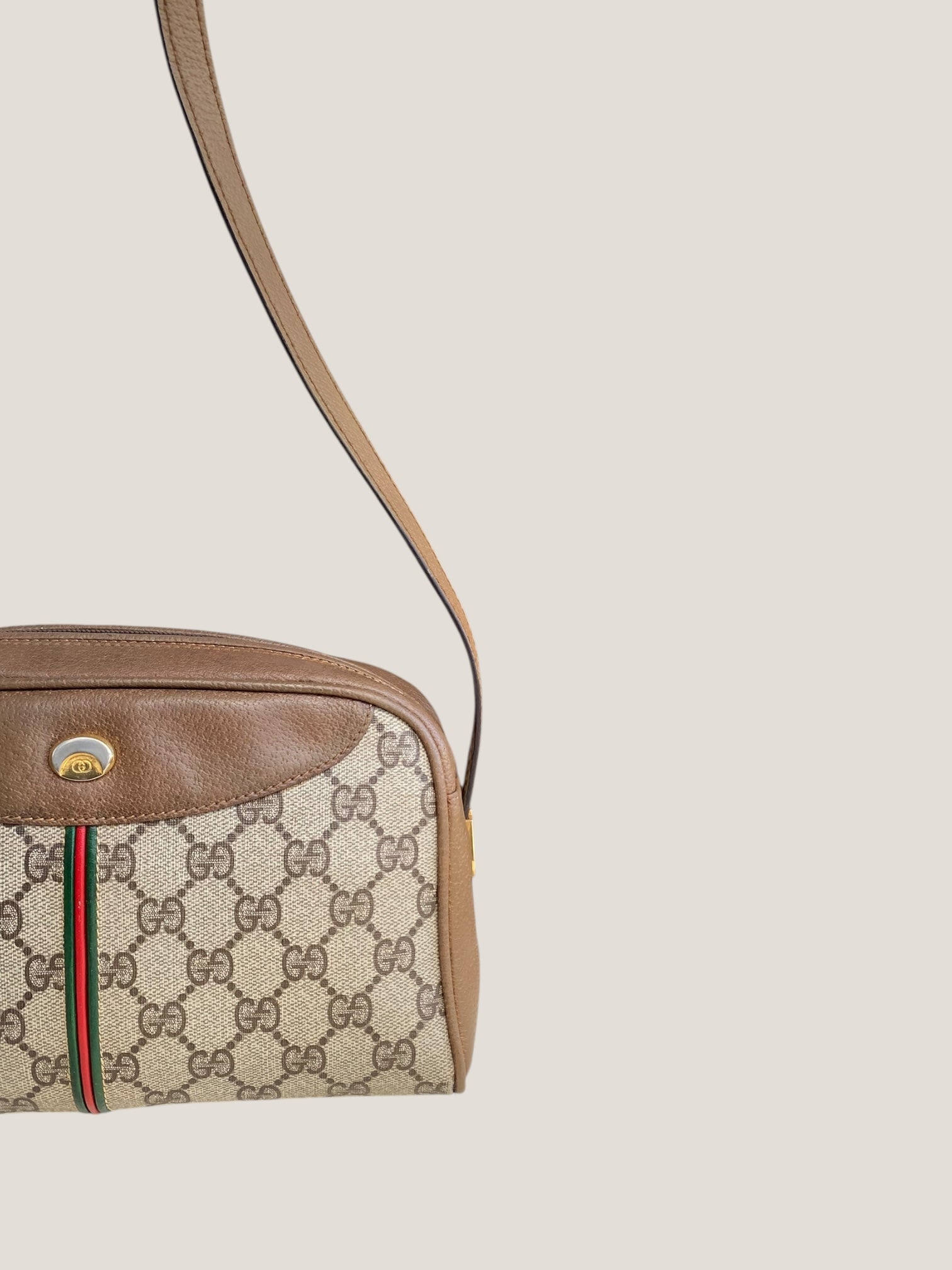 GUCCI Vintage GG Crossbody Web Line