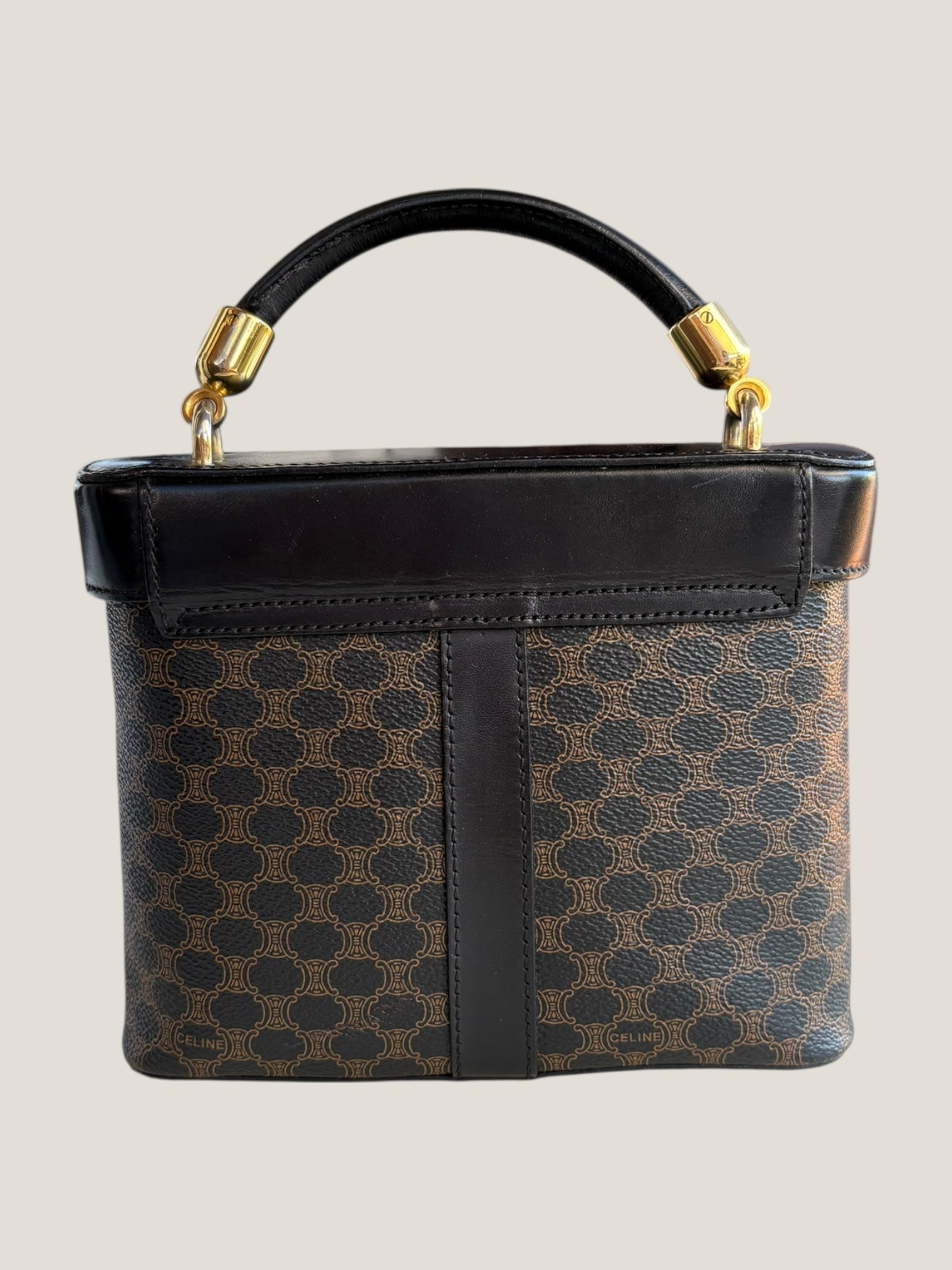 Celine Vintage Top Handle Monogram