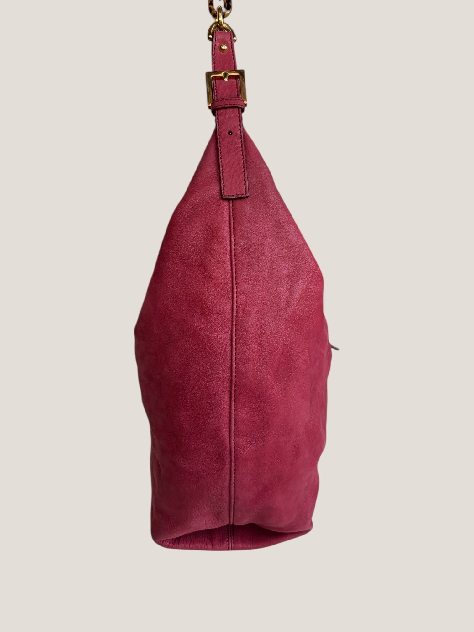 FENDI Baguette Hobo effetto shimmer