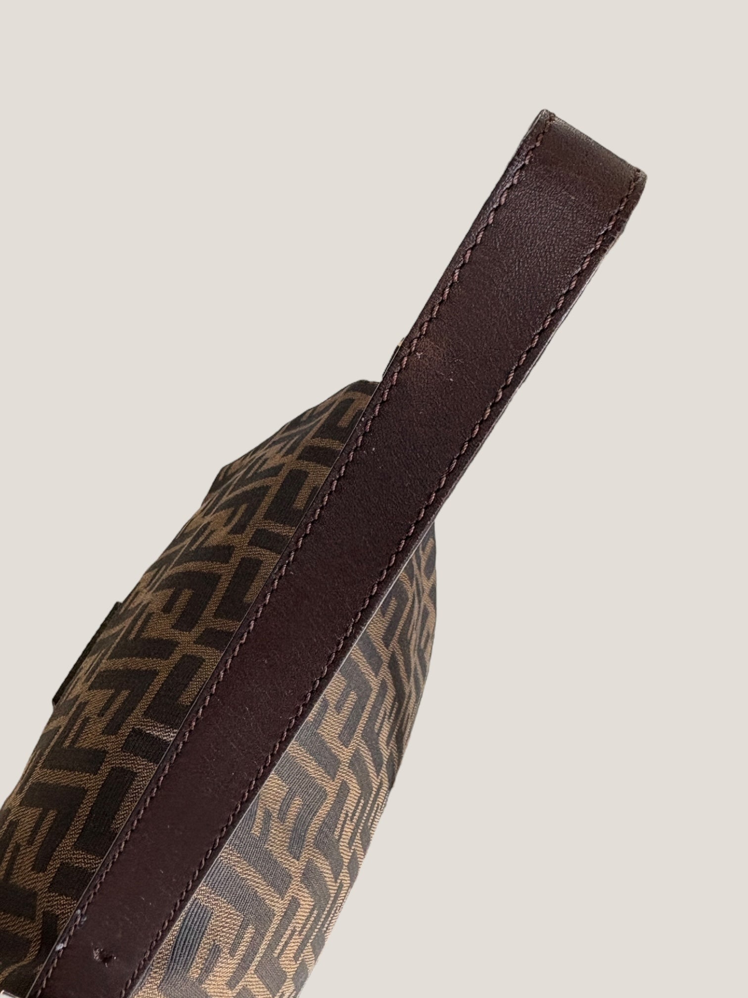 Fendi Mamma Baguette Zucca marrone
